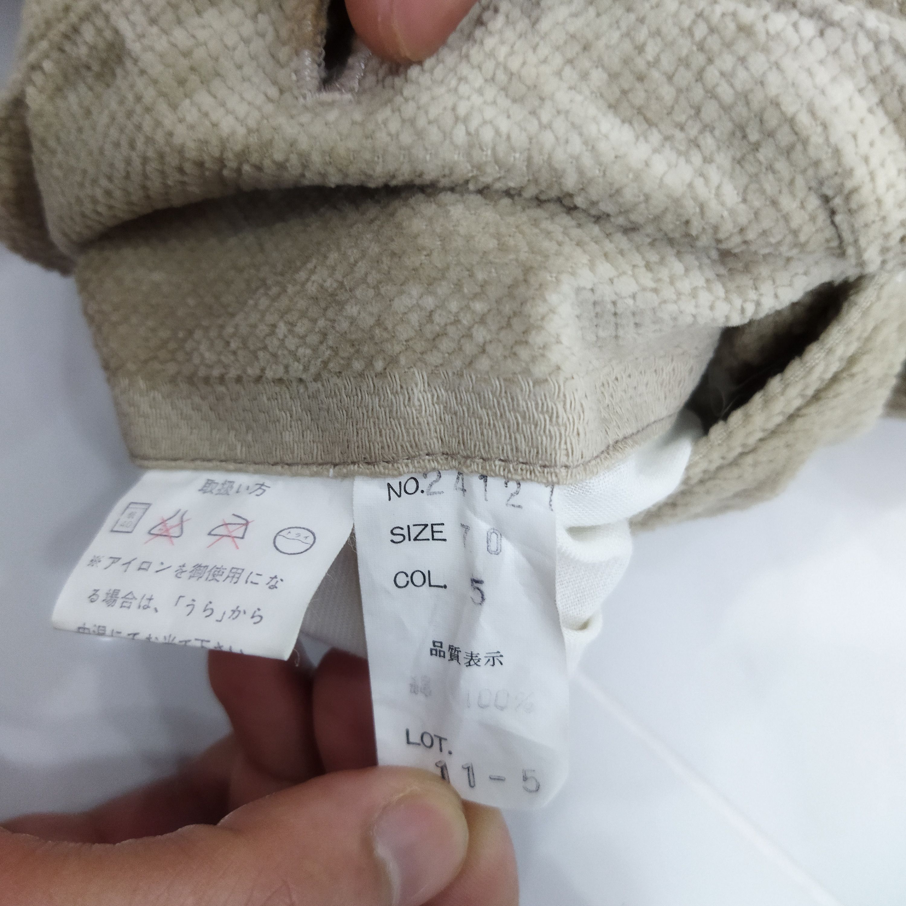 Japanese Brand ST.MARTIN DE JAZZ FADED WHITE YELLOW FLARED PANTS Size US 34 / EU 50 - 11 Thumbnail
