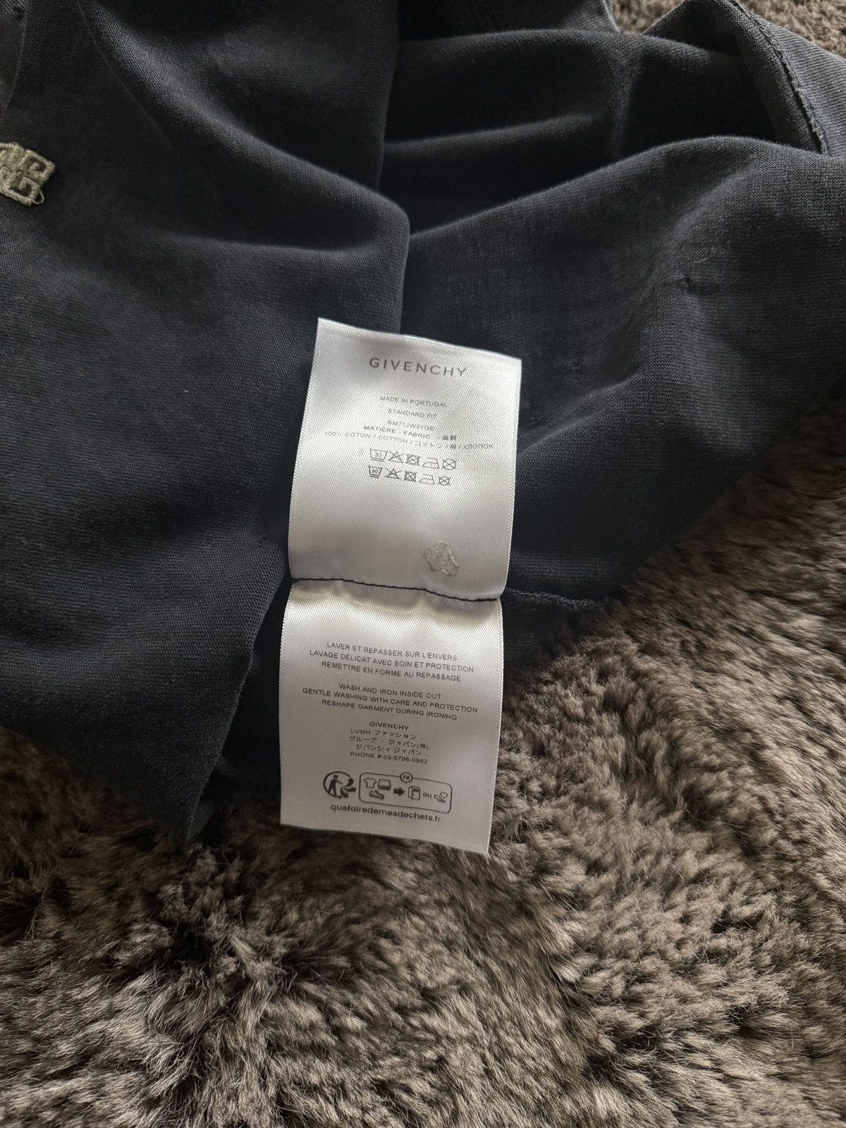 Givenchy GIVENCHY Overlapped Flames L/S Shirt Size US XL / EU 56 / 4 - 6 Thumbnail