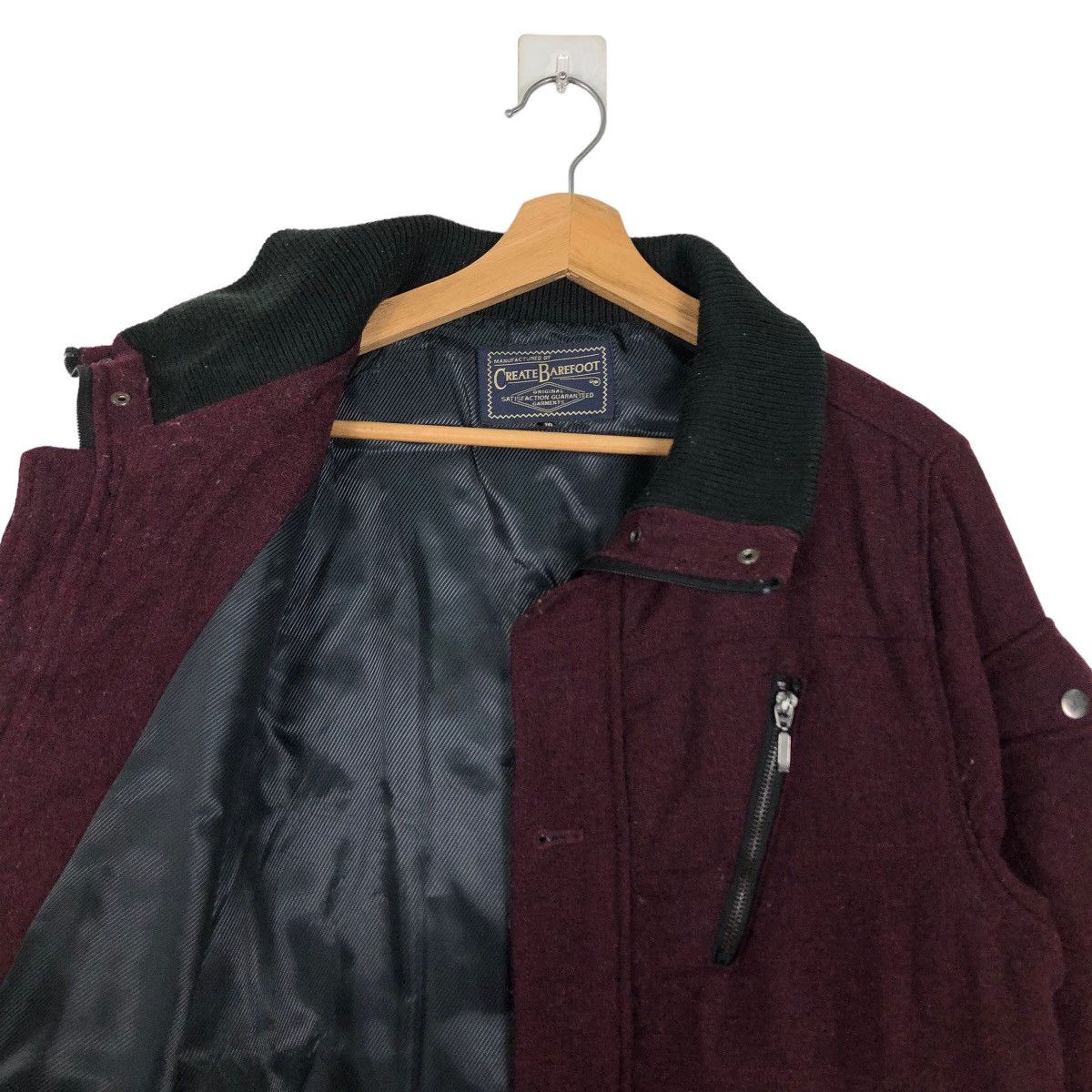 Japanese Brand 🔥90’s Vintage Bondage Bomber Jacket Create Barefoot Japan Size US M / EU 48-50 / 2 - 10 Thumbnail