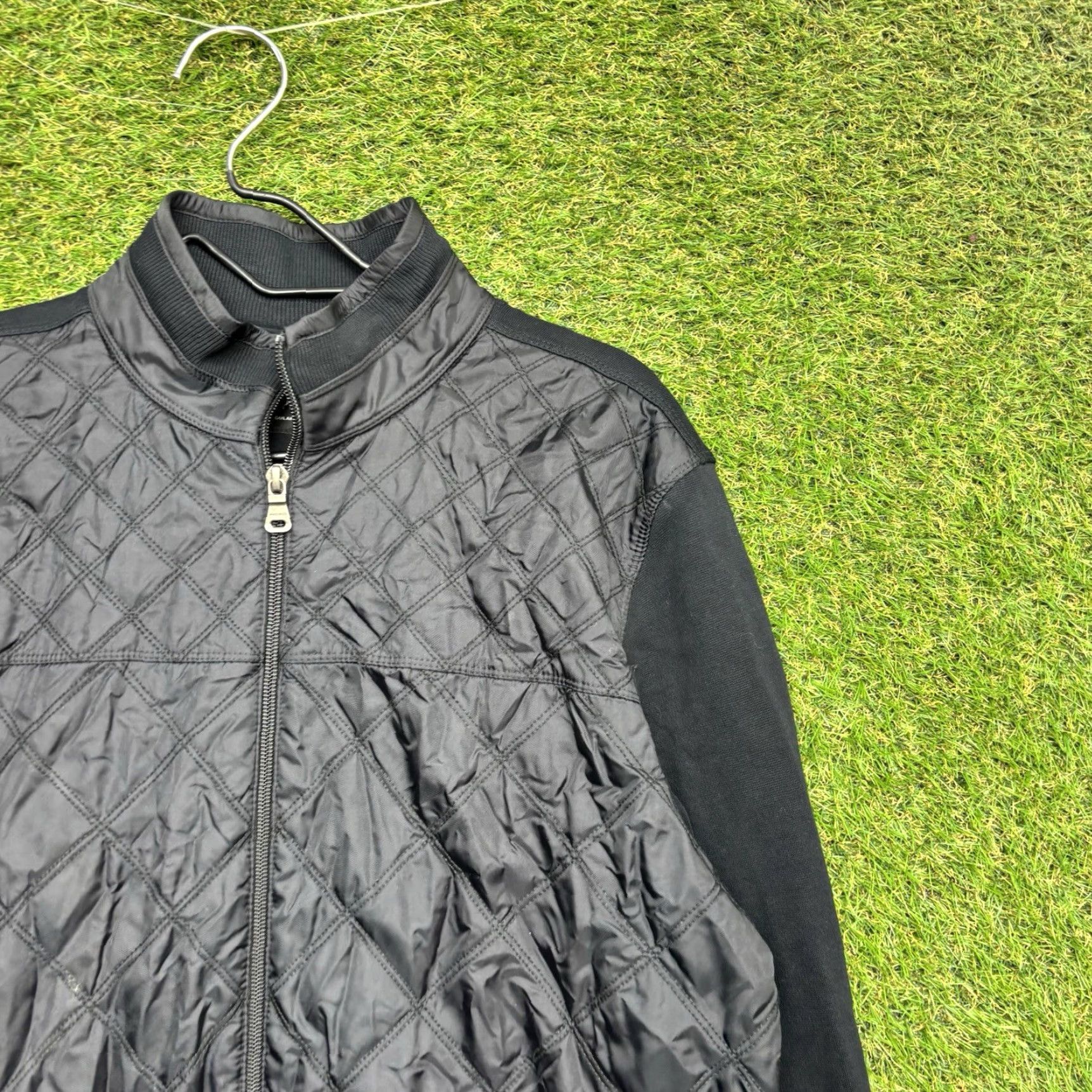 Hugo Boss BOSS by Hugo Boss Jacket Mens Small Black Quilted Cotton Polyester Puffer Jacket Size US S / EU 44-46 / 1 - 2 Thumbnail