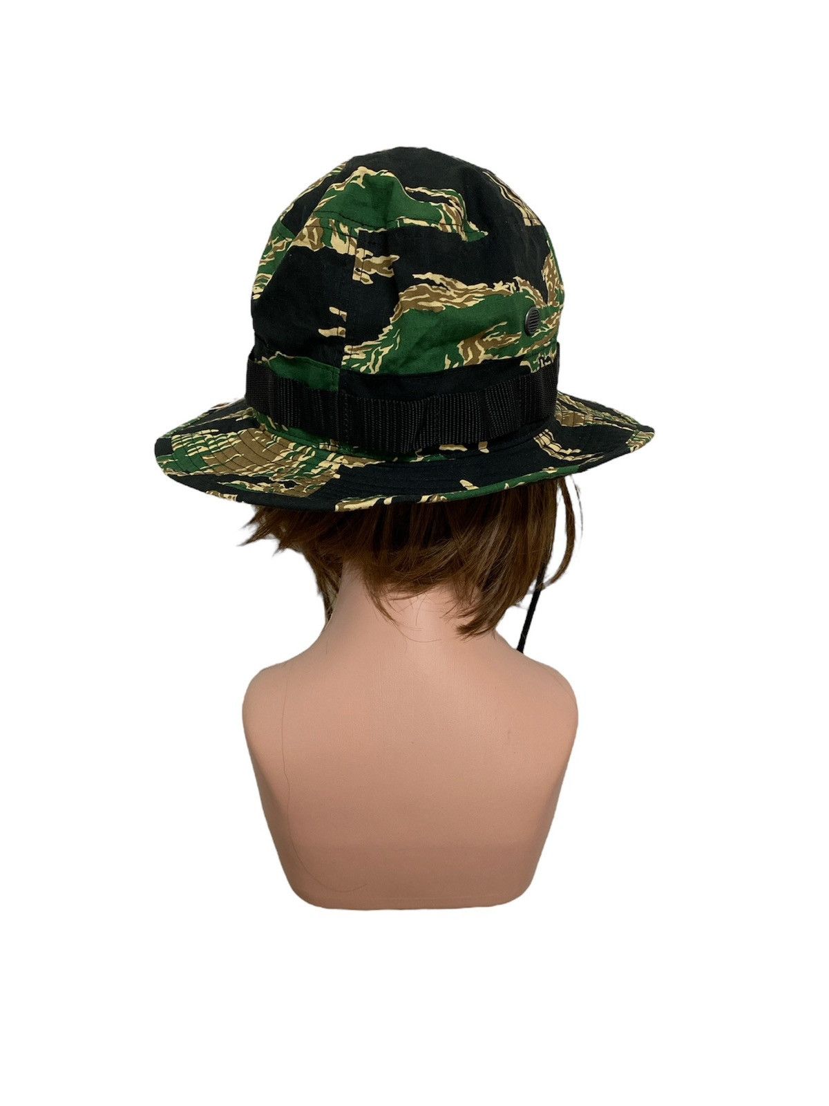 Bape × Nigo A Bathing Ape Bape Tiger Stripe Camo Bucket Hat Size ONE SIZE - 3 Thumbnail