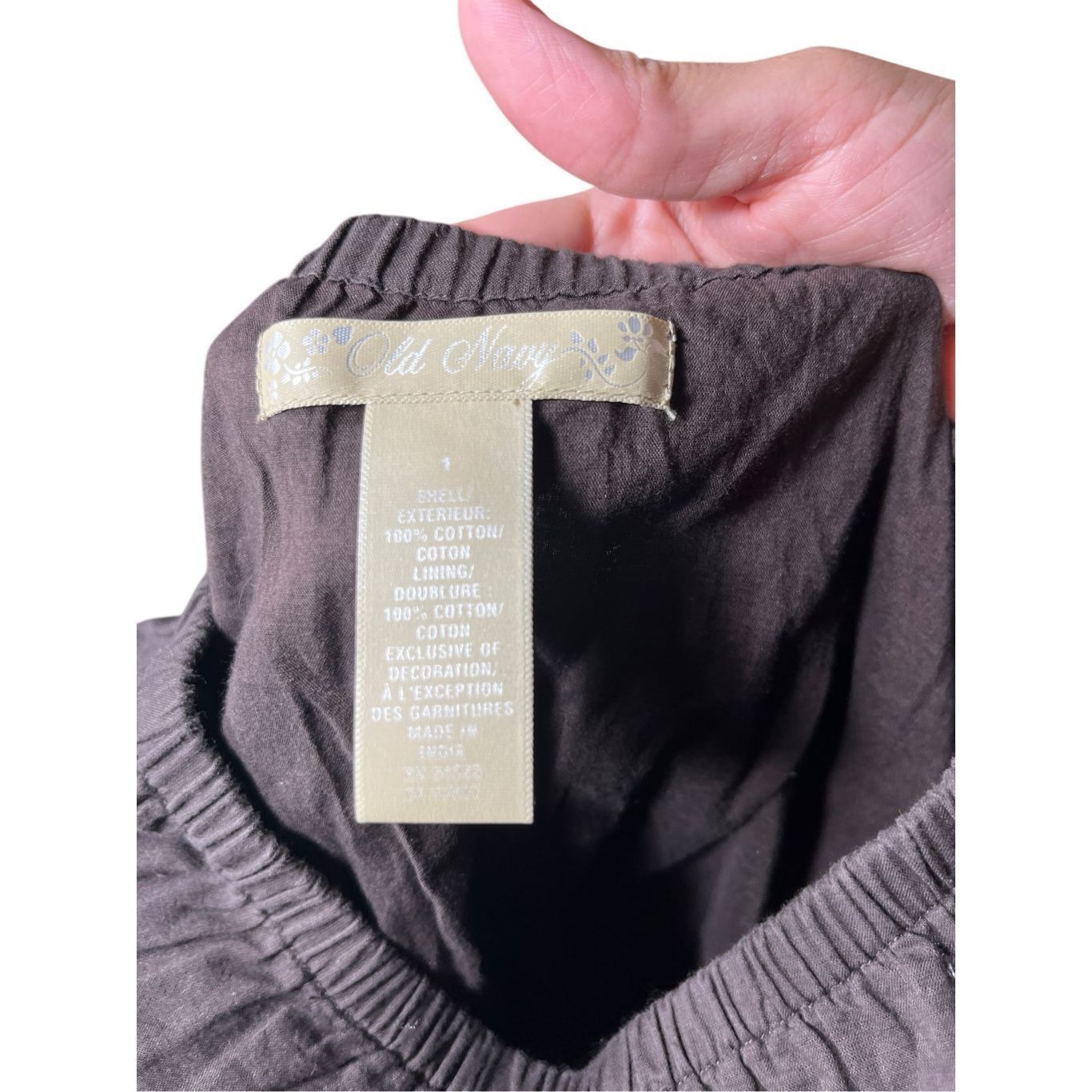 Old Navy Vintage Old Navy Y2K Brown Peasant Skirt Size 1 Size 24" / US 00 / IT 34 - 6 Thumbnail