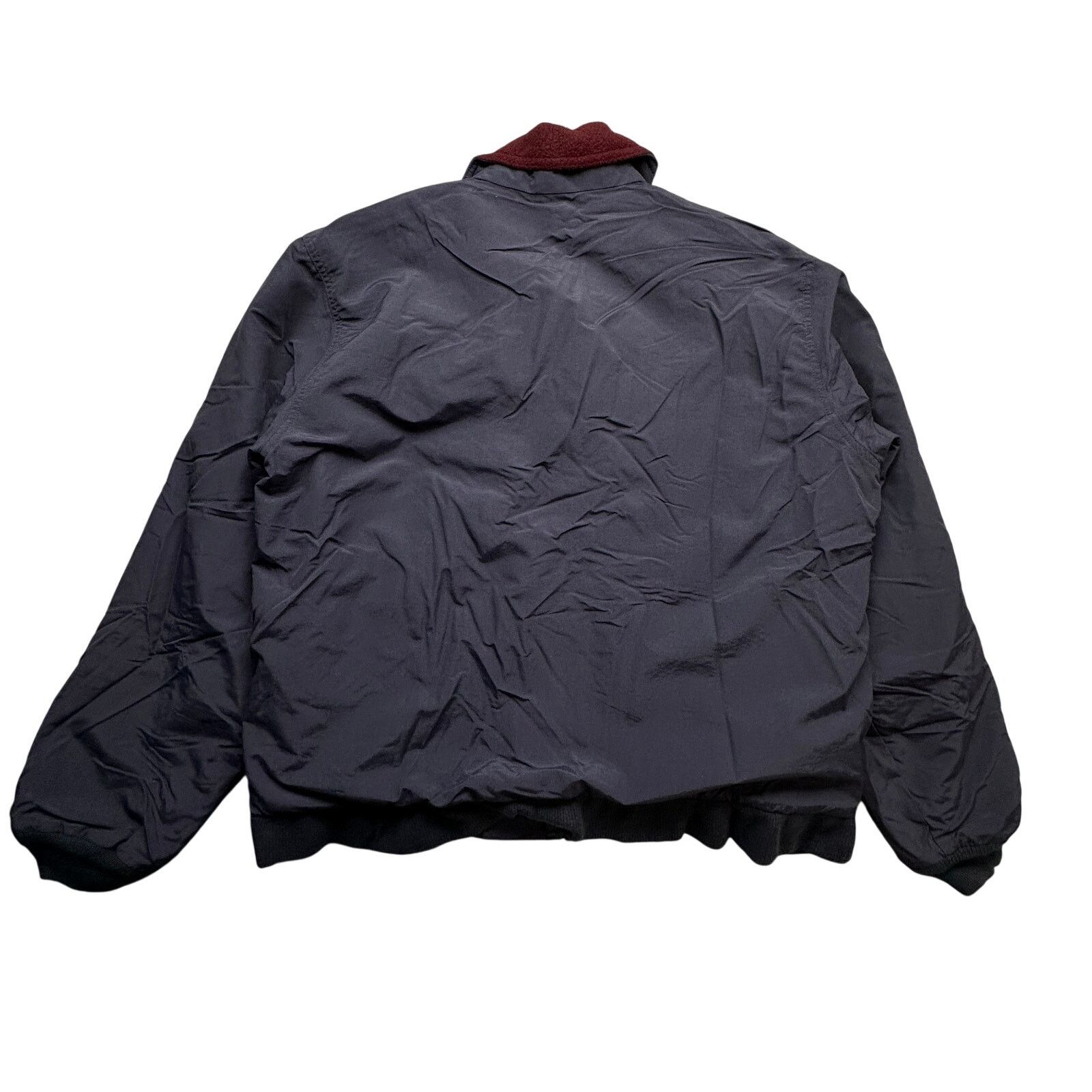 L.L. Bean LL Bean Warm Up Fleece Lined Coach Jacket Mens Medium Navy Size US M / EU 48-50 / 2 - 9 Thumbnail
