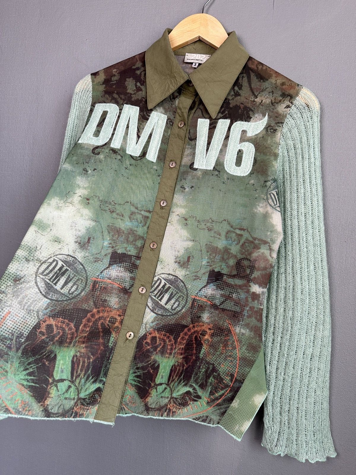 Other 2026 DMV6 Shirt Sweater Size 3 Rare Artwear Avant Garde Size M / US 6-8 / IT 42-44 - 10 Thumbnail