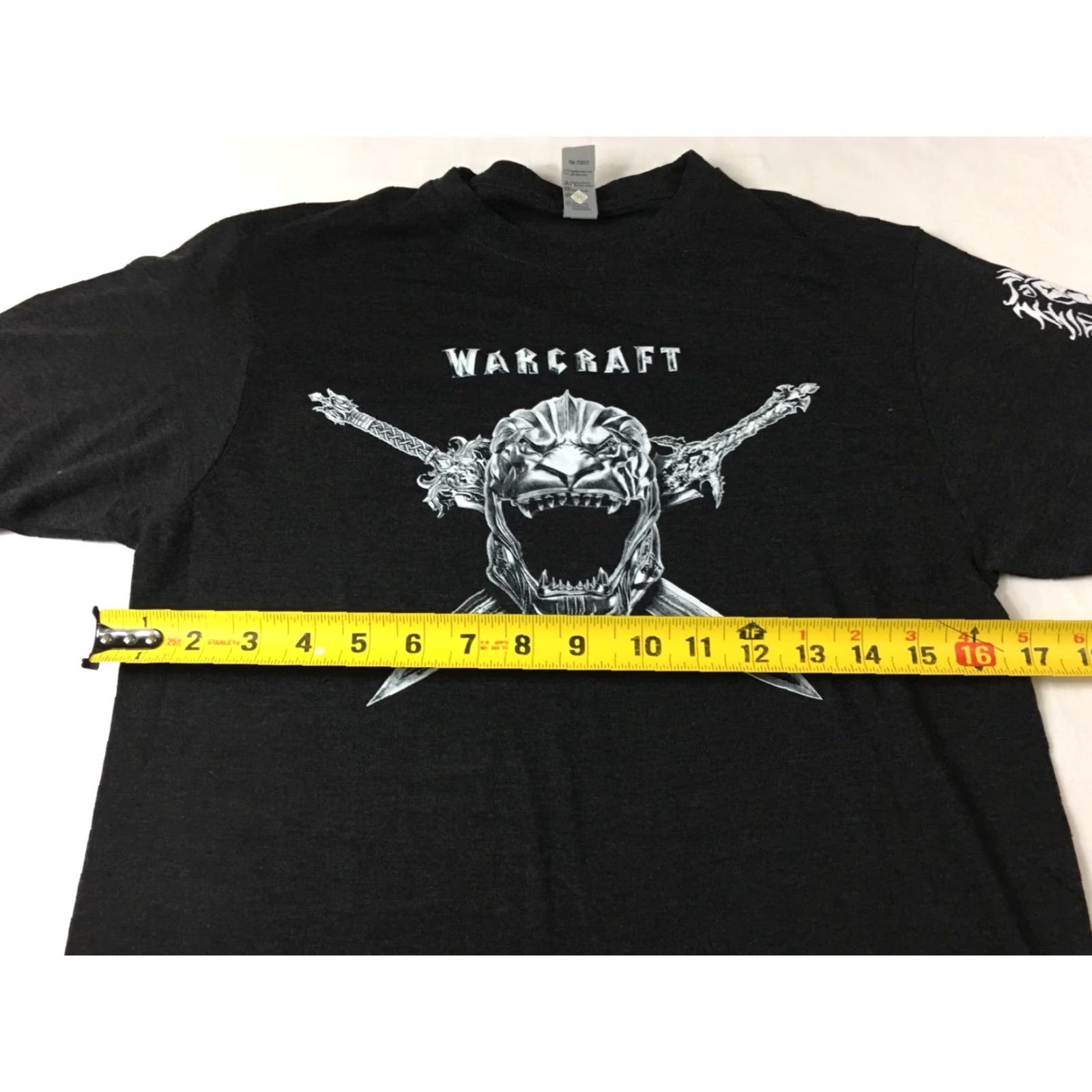 Vintage VINTAGE Warcraft Alliance Lion T Shirt Sz S - NWOT Black Tee Size US S / EU 44-46 / 1 - 5 Thumbnail