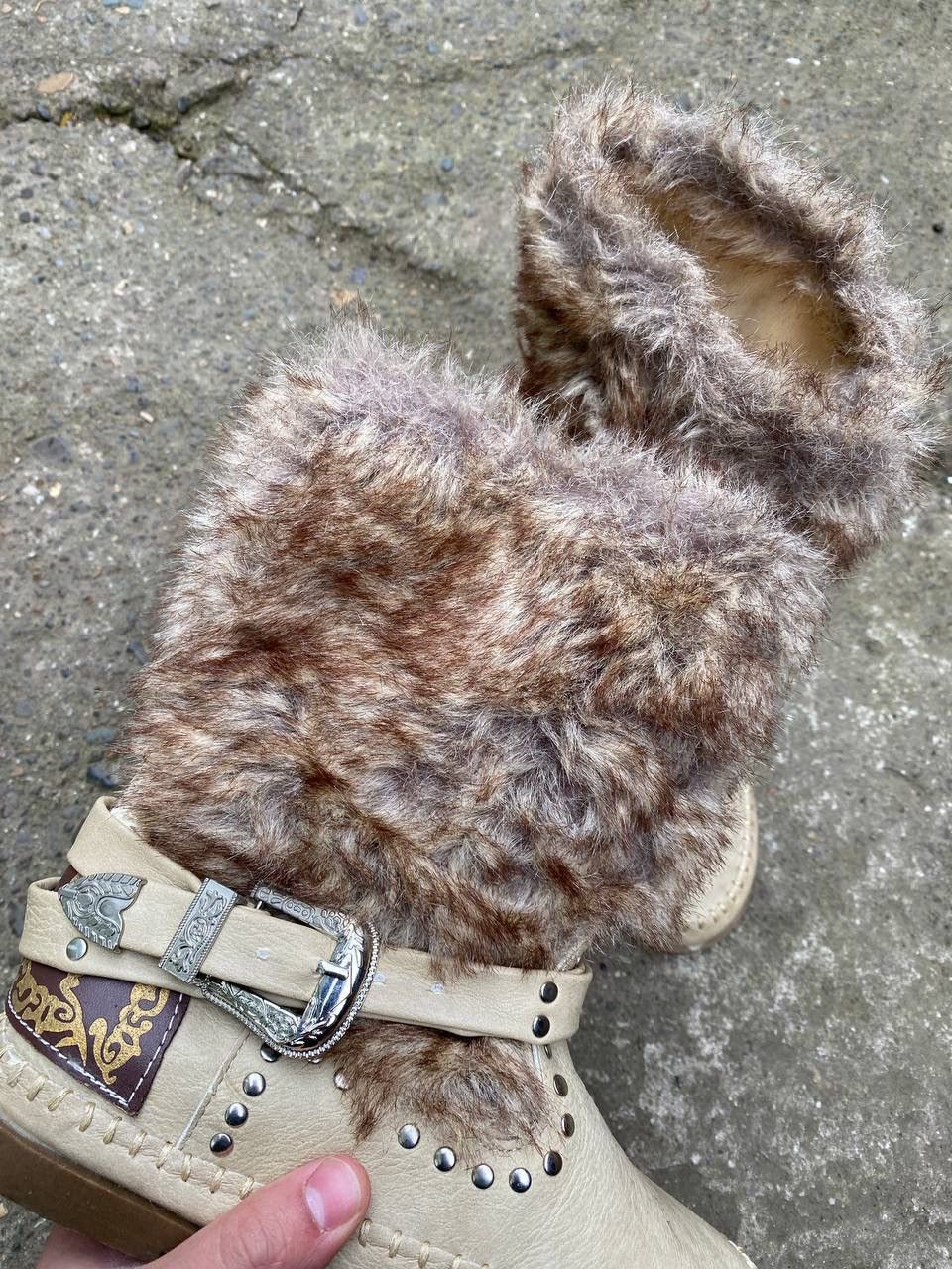 Japanese Brand Mohair LGB as98 style vintage distressed boots shoes Size US 7 / IT 37 - 9 Thumbnail