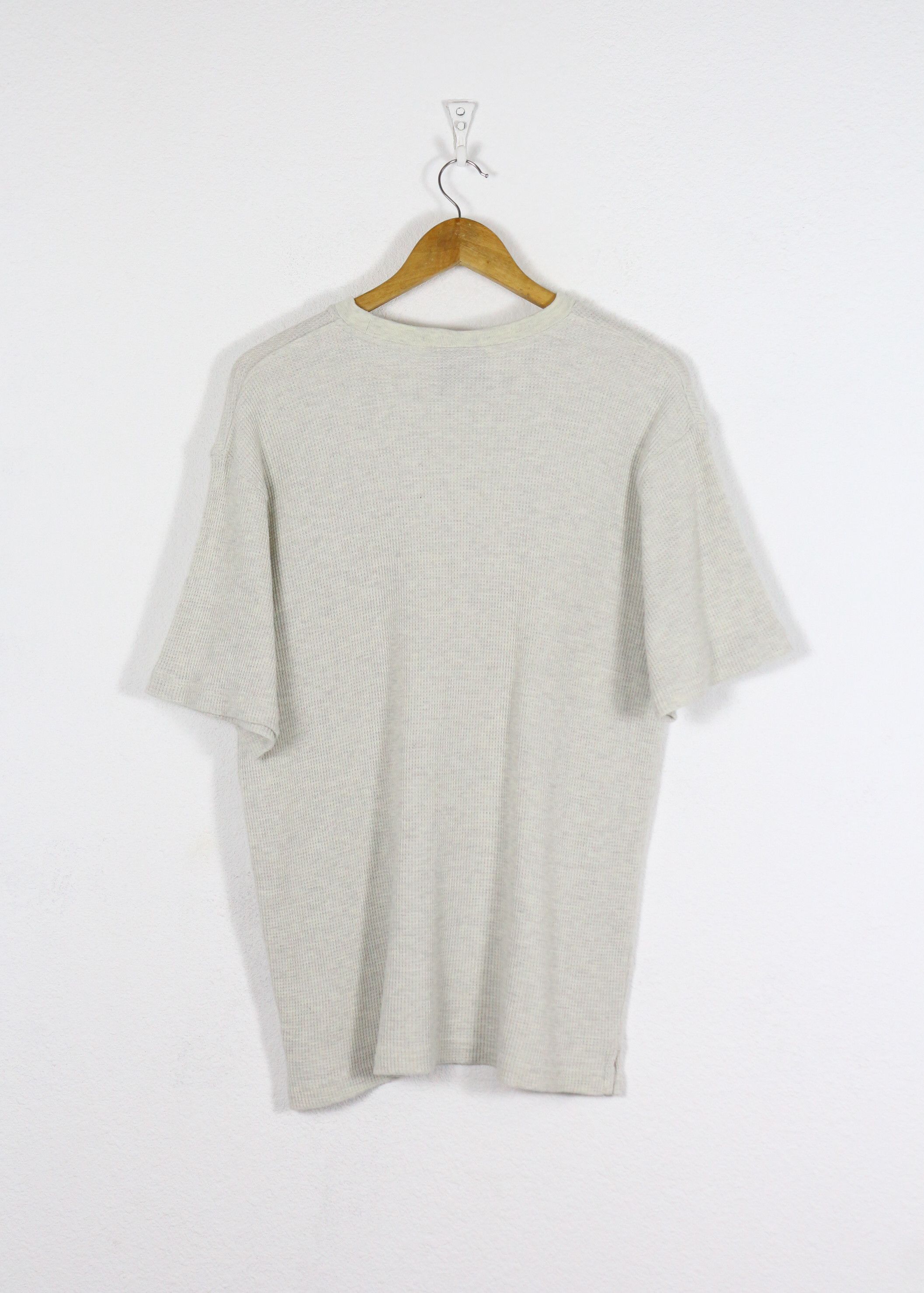 Polo Ralph Lauren Vintage Polo Sport Ralph Lauren Waffle Gray T-shirt Tee 90s Size US L / EU 52-54 / 3 - 3 Thumbnail