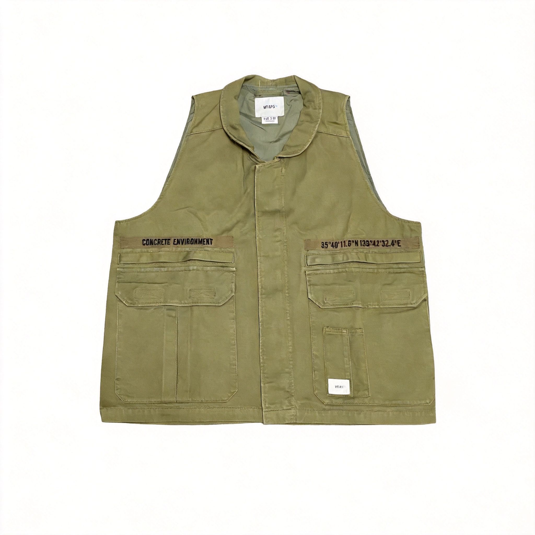 Wtaps WTAPS 18ss REP Utility Cargo Vest | Grailed