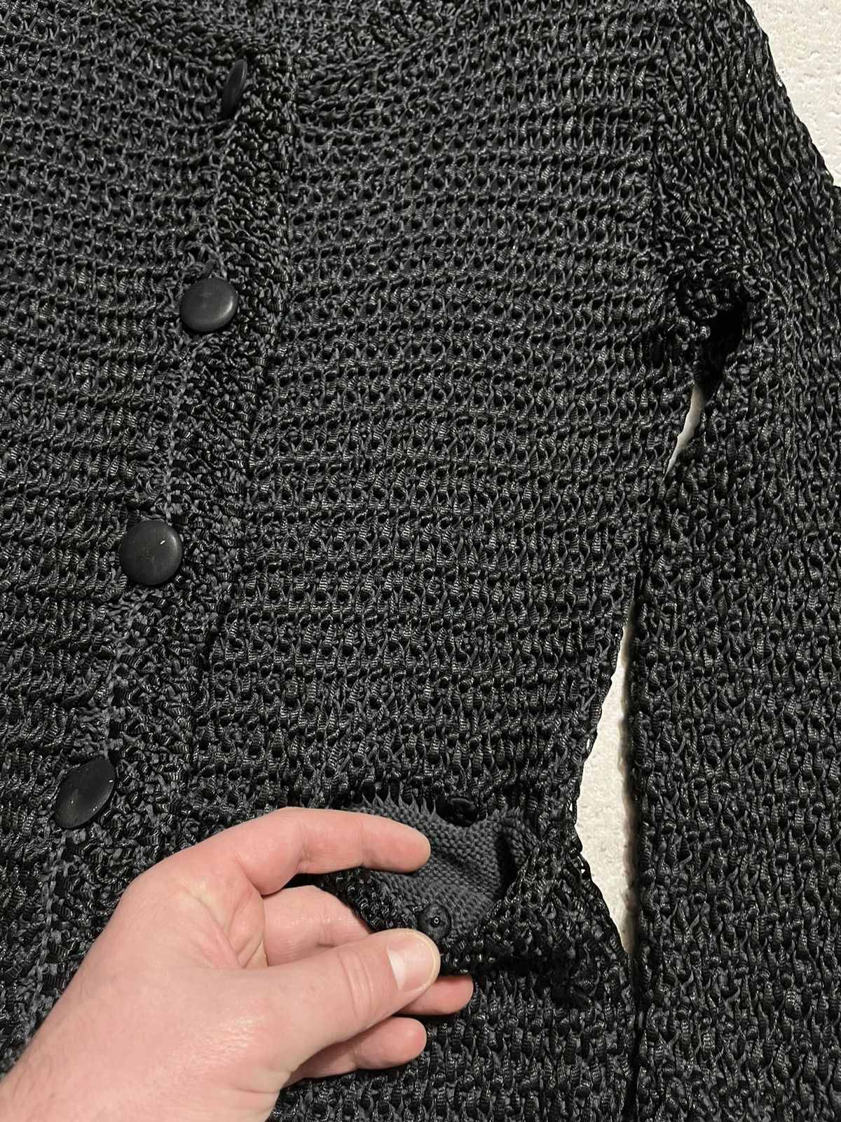 Emporio Armani × Giorgio Armani Woman’s Emporio Armani Knit Blazer Cardigan Size S / US 4 / IT 40 - 7 Thumbnail