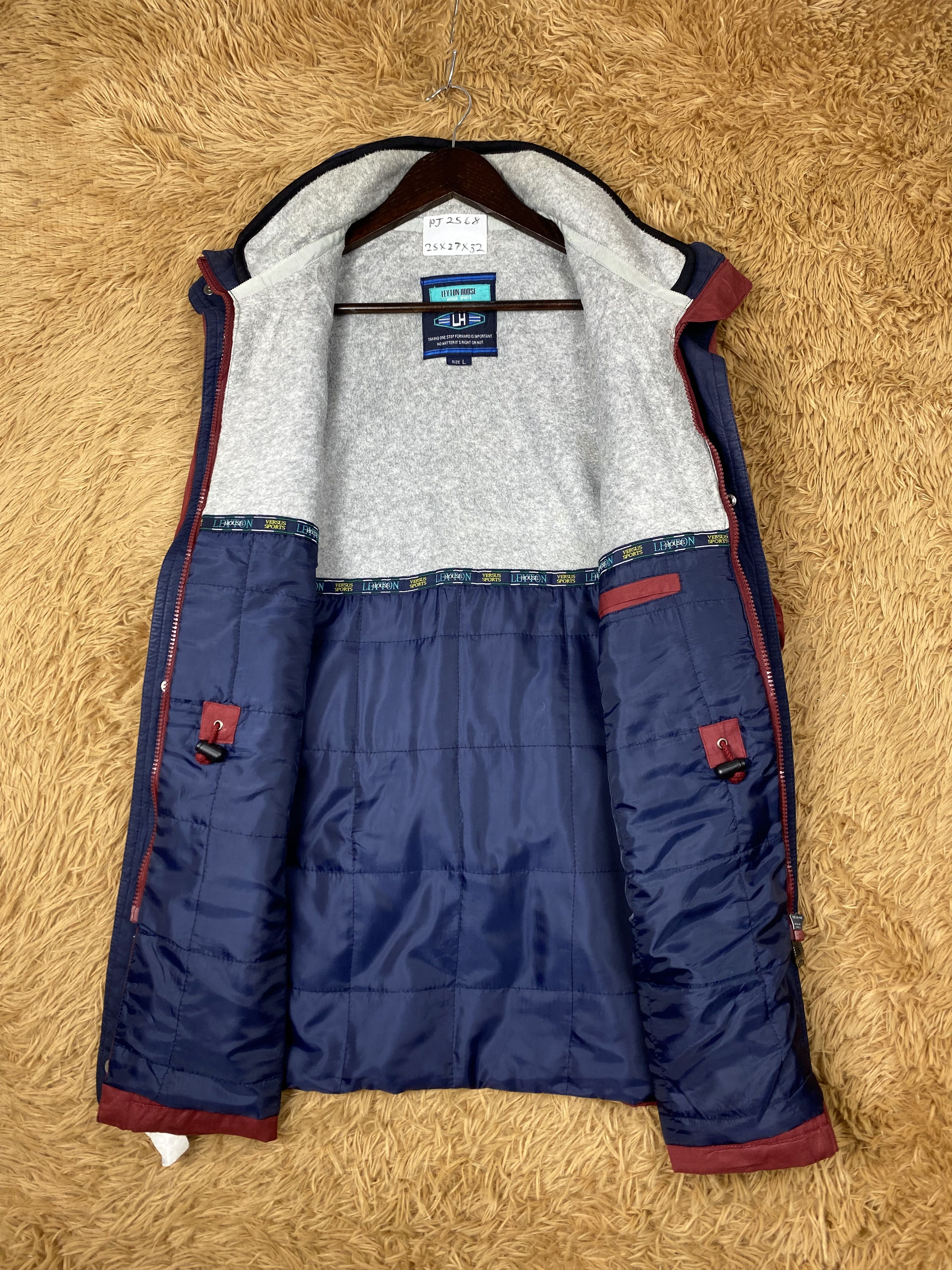 Japanese Brand Vintage Leyton House Quilted Lining Long Jacket PJ2568 Size US L / EU 52-54 / 3 - 7 Thumbnail