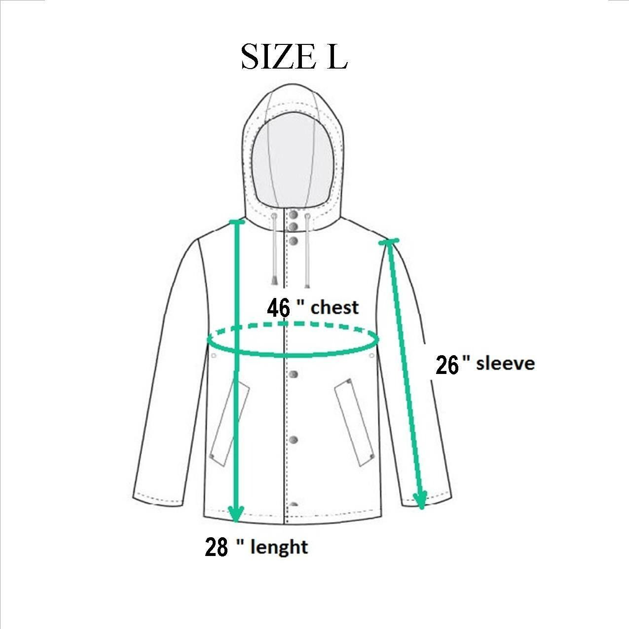 Hawke & Co ⭐Men's Jacket Top Sz L Hawke & Co Packable Rain Defender Bla Size US L / EU 52-54 / 3 - 7 Thumbnail