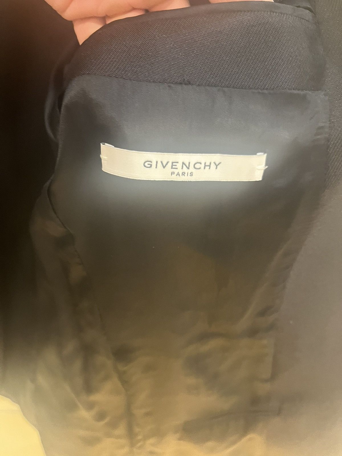 Givenchy zipper on sleeve blazer size46 Size 46R - 8 Thumbnail