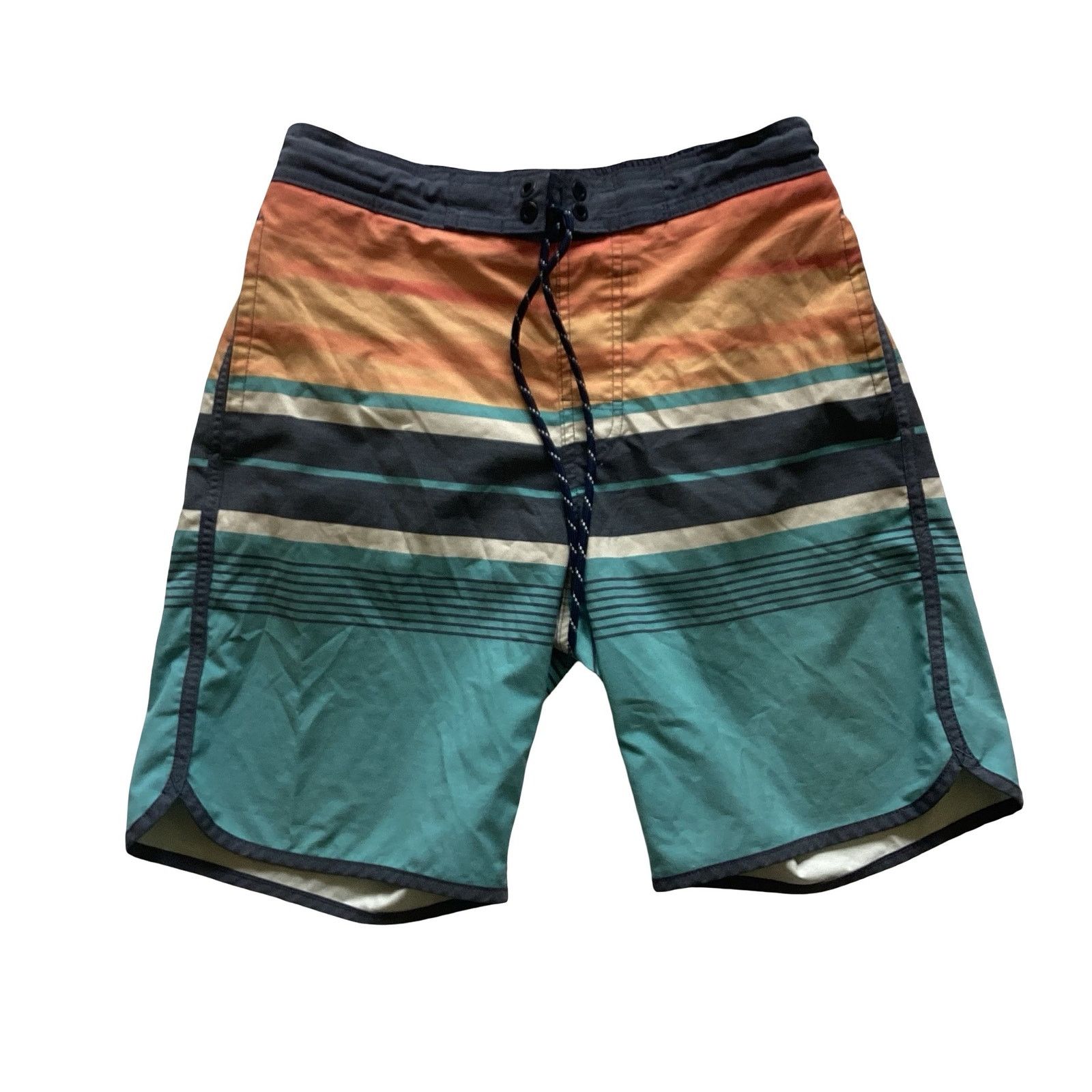 George George Sunwashed Eboard Swim Trunks Size US 28 / EU 44 - 2 Thumbnail