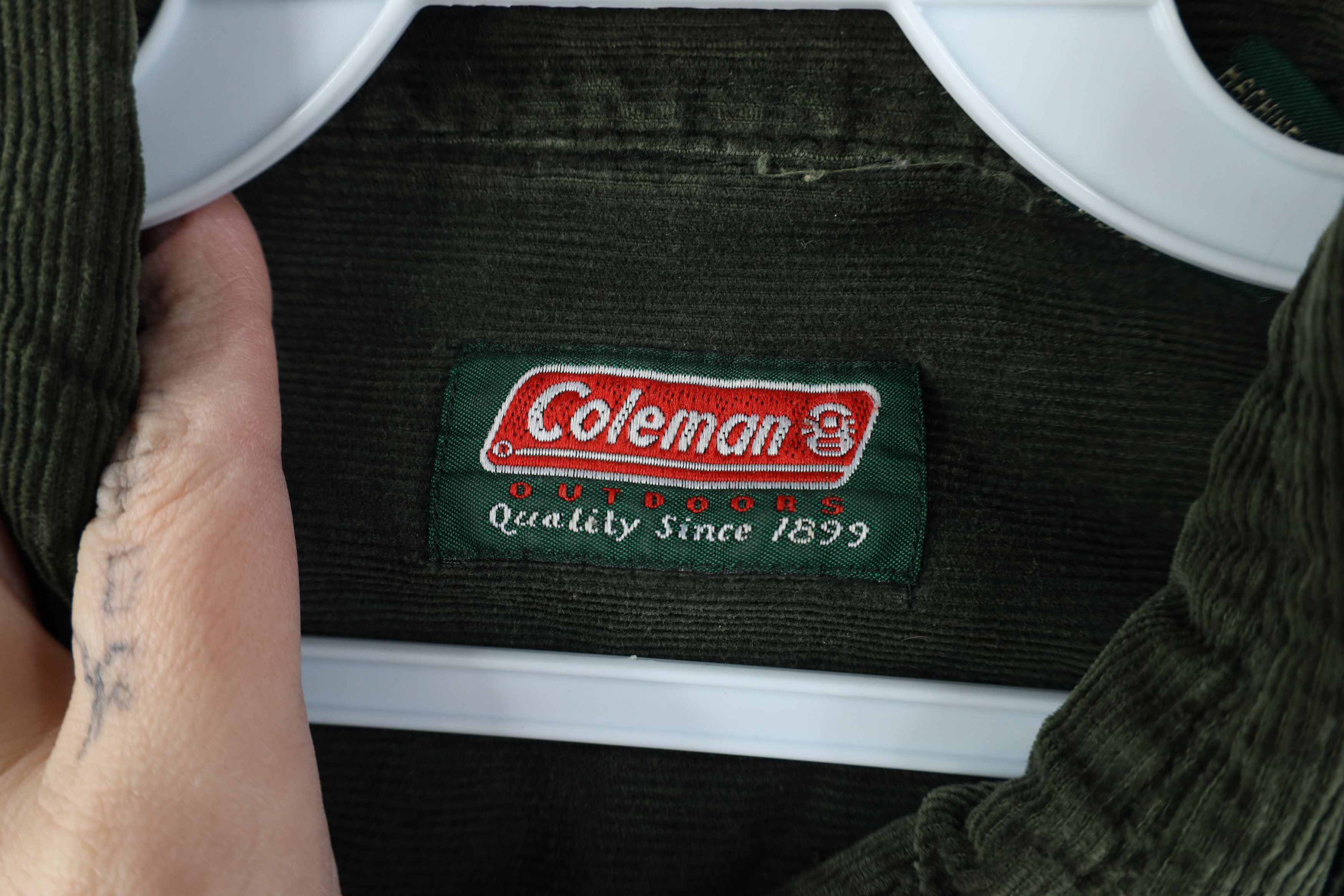 Vintage Vintage 90s Streetwear Collared Button Down Shirt Green Size US XL / EU 56 / 4 - 10 Thumbnail