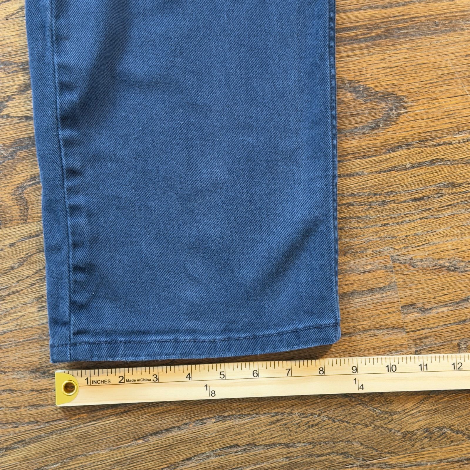 Levi's Levi's 514 White Tab Navy Bull Denim Pants 38x30 Rigid Heavy Size US 38 / EU 54 - 6 Thumbnail
