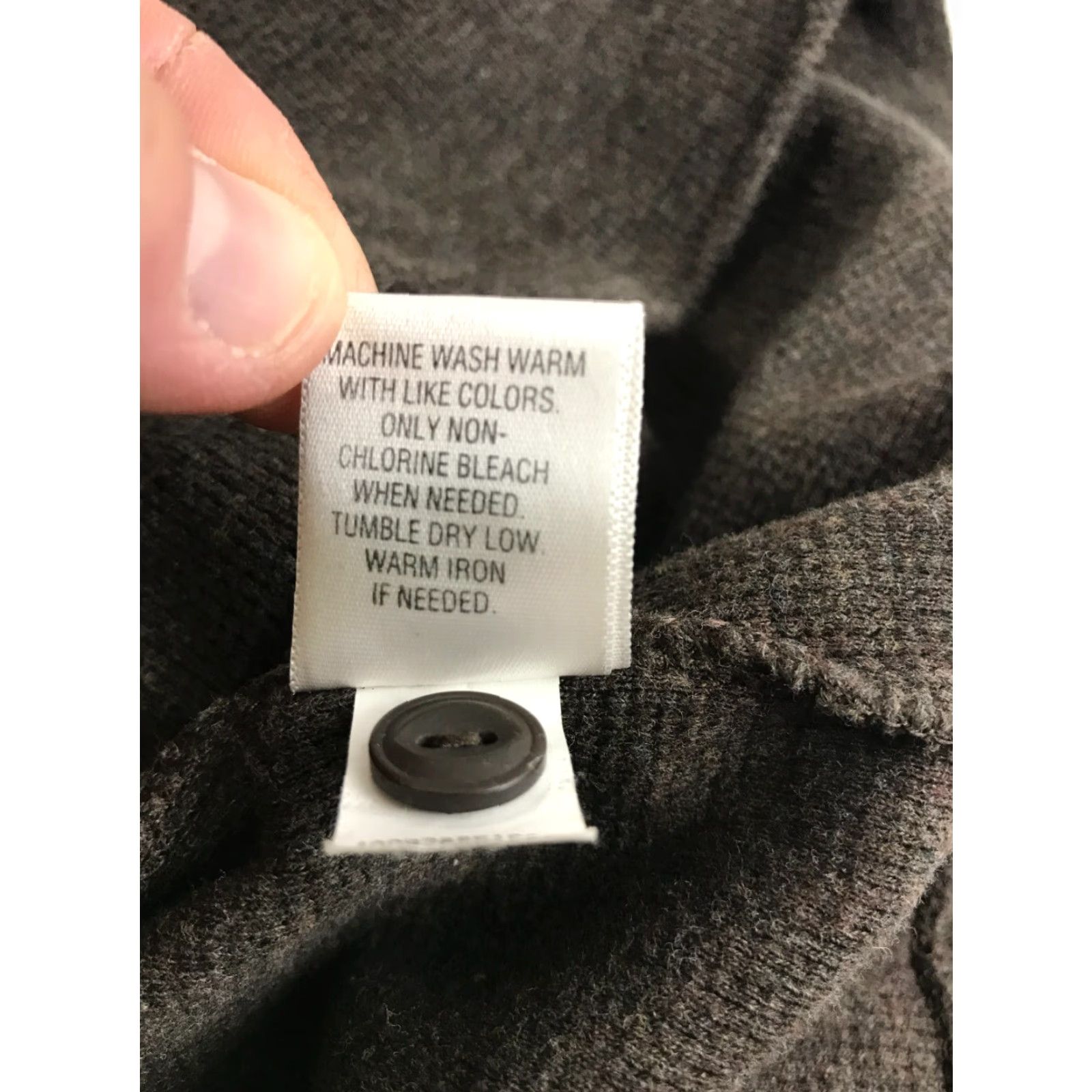 Vintage Sonoma Shirt Mens Large Brown Long Sleeve Henley Knit T-Shirt Regular Casual Life+Style Size US L / EU 52-54 / 3 - 8 Thumbnail