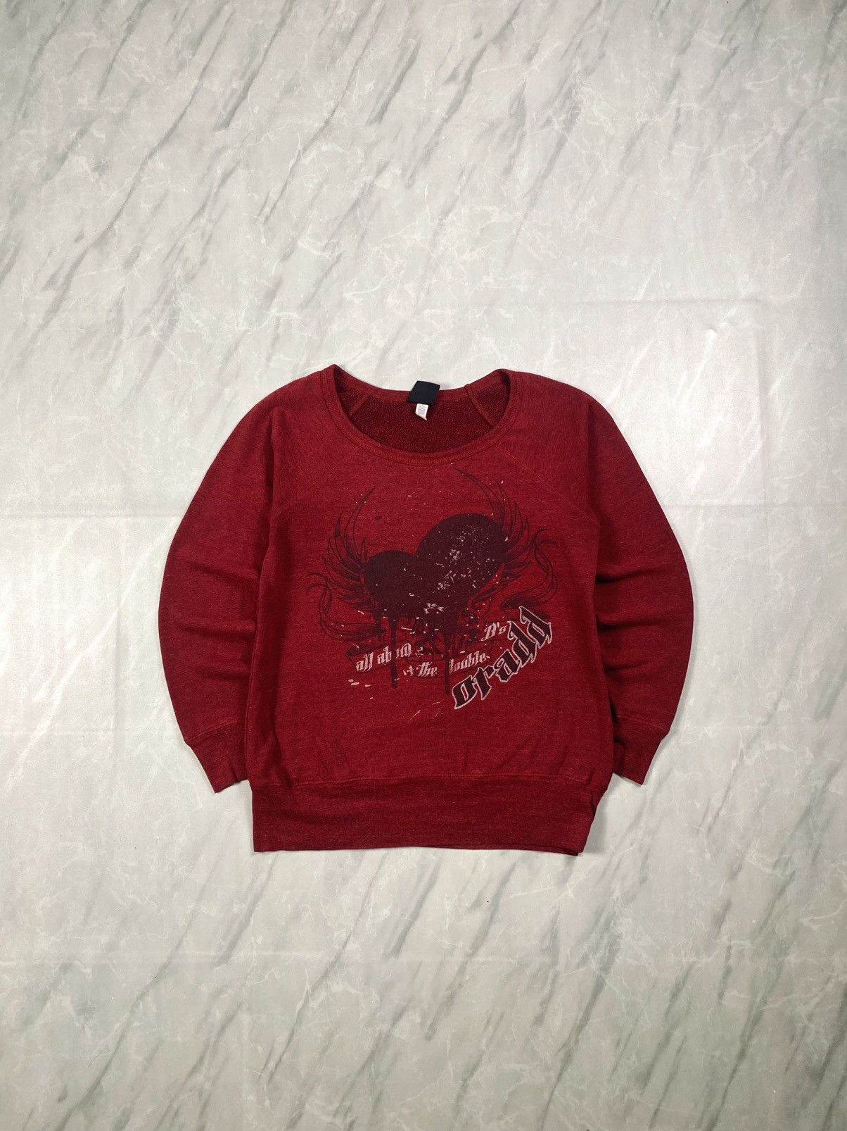 Other y2k Oradd Clothing Poem Gothic Crewneck Size M / US 6-8 / IT 42-44 - 1 Thumbnail