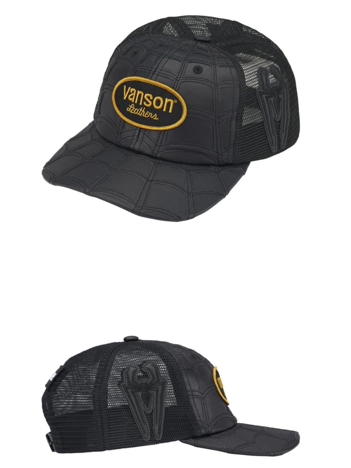 Supreme × Vanson Leathers Supreme Vanson Leathers SpiderMan Mesh Back 5-Panel Hat Size ONE SIZE - 18 Thumbnail