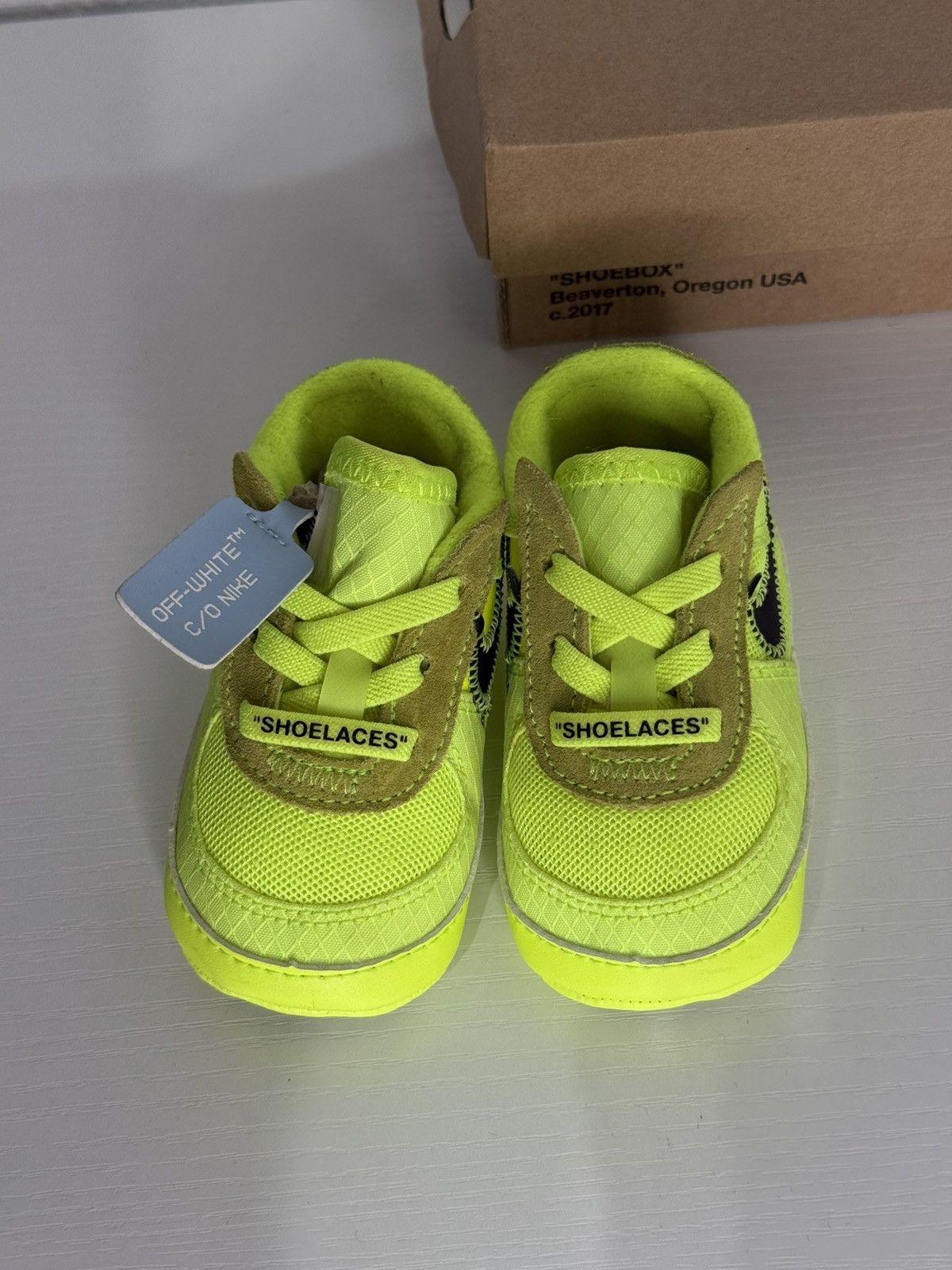 Nike Nike Air Force 1 Low x Off-White Toddler 3C Size US 10 / EU 43 - 5 Thumbnail
