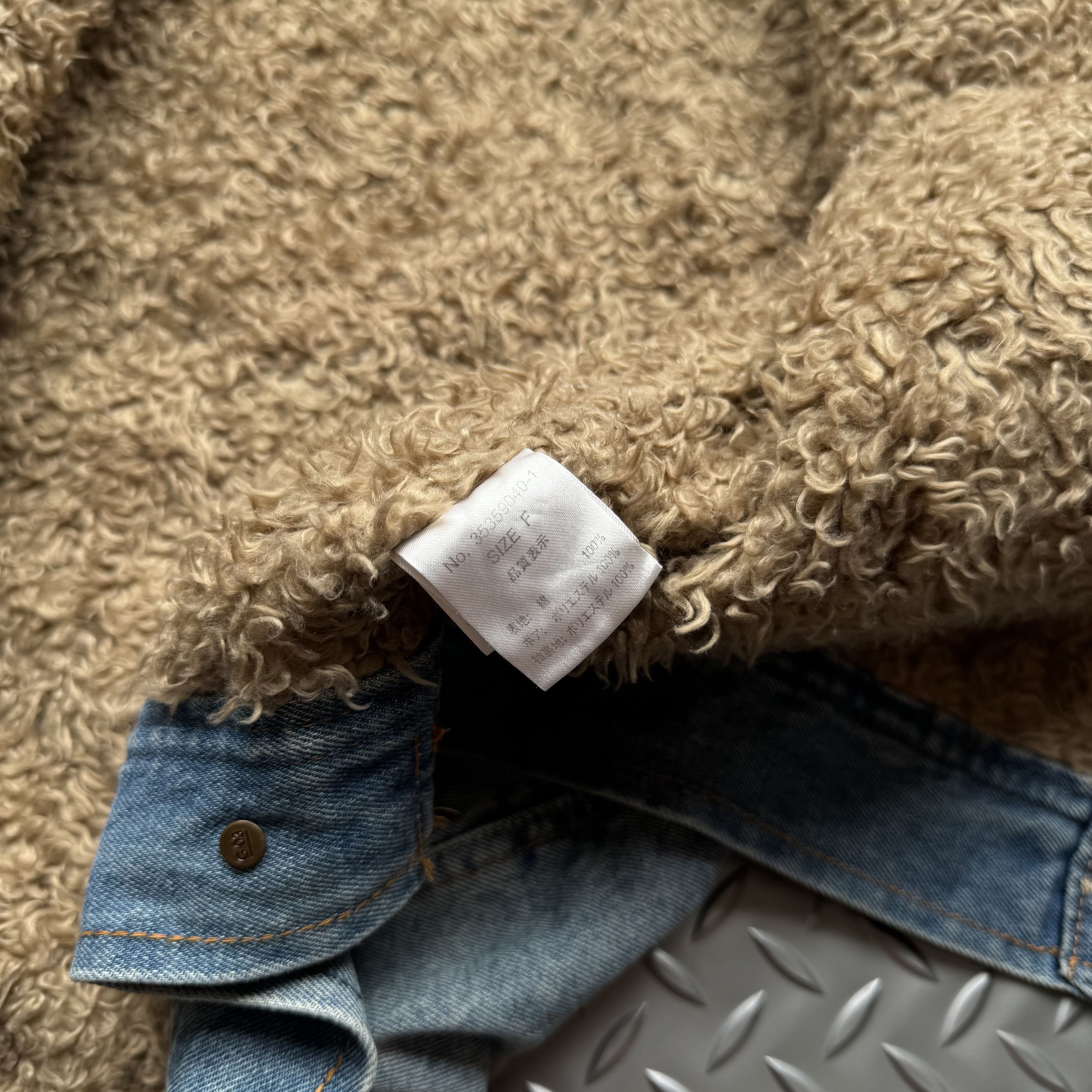 GOA Vintage GOA Denim Shearling Jacket Size US M / EU 48-50 / 2 - 6 Thumbnail