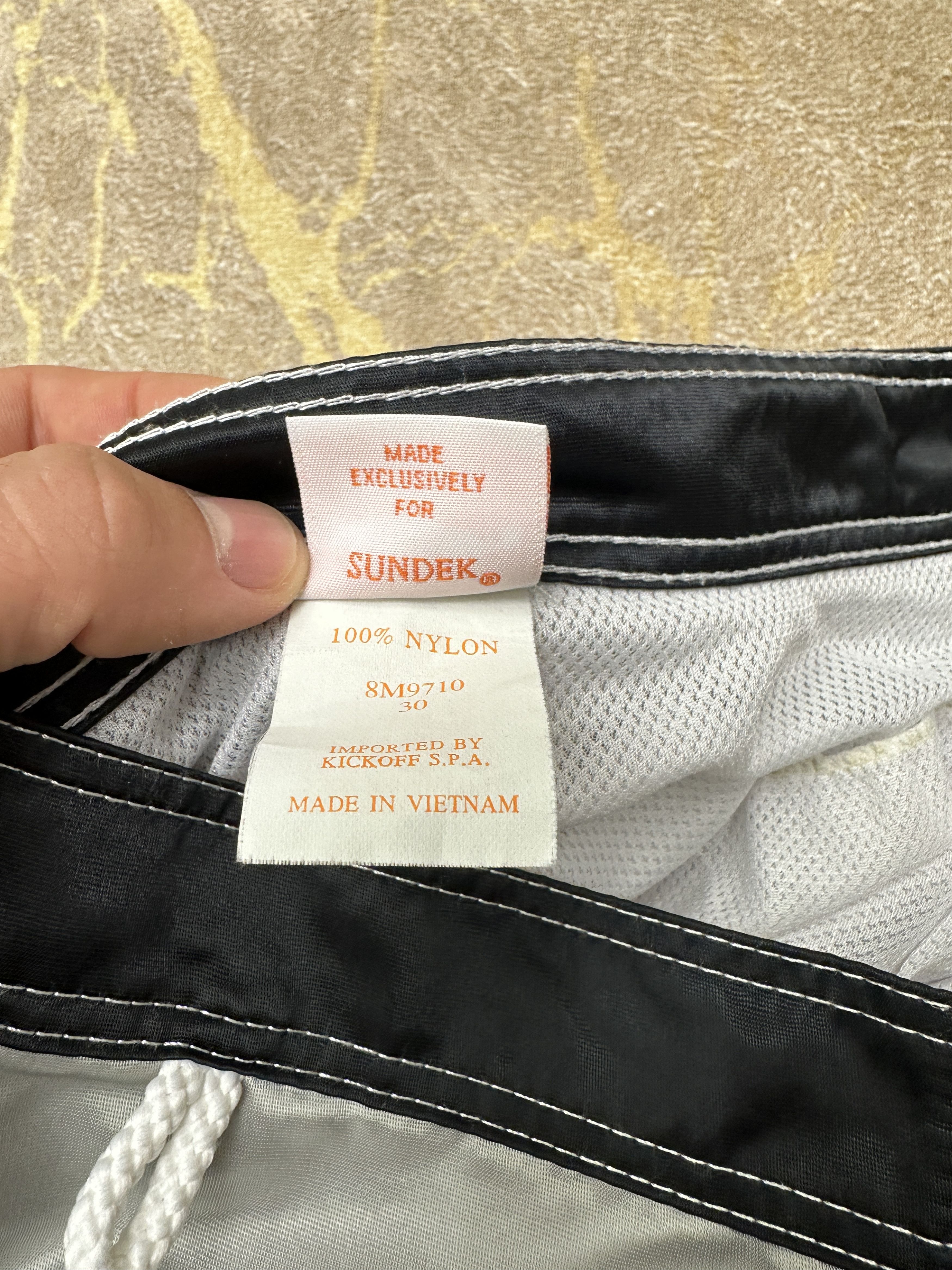 Sundek Sundek 30 Beach Swim Board Shorts Trunks Bath Suit Size 30 S Size US 30 / EU 46 - 17 Thumbnail
