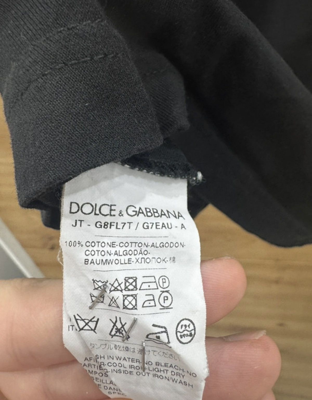 Dolce & Gabbana Dolce&gabbana bee t shirt Size US L / EU 52-54 / 3 - 6 Thumbnail