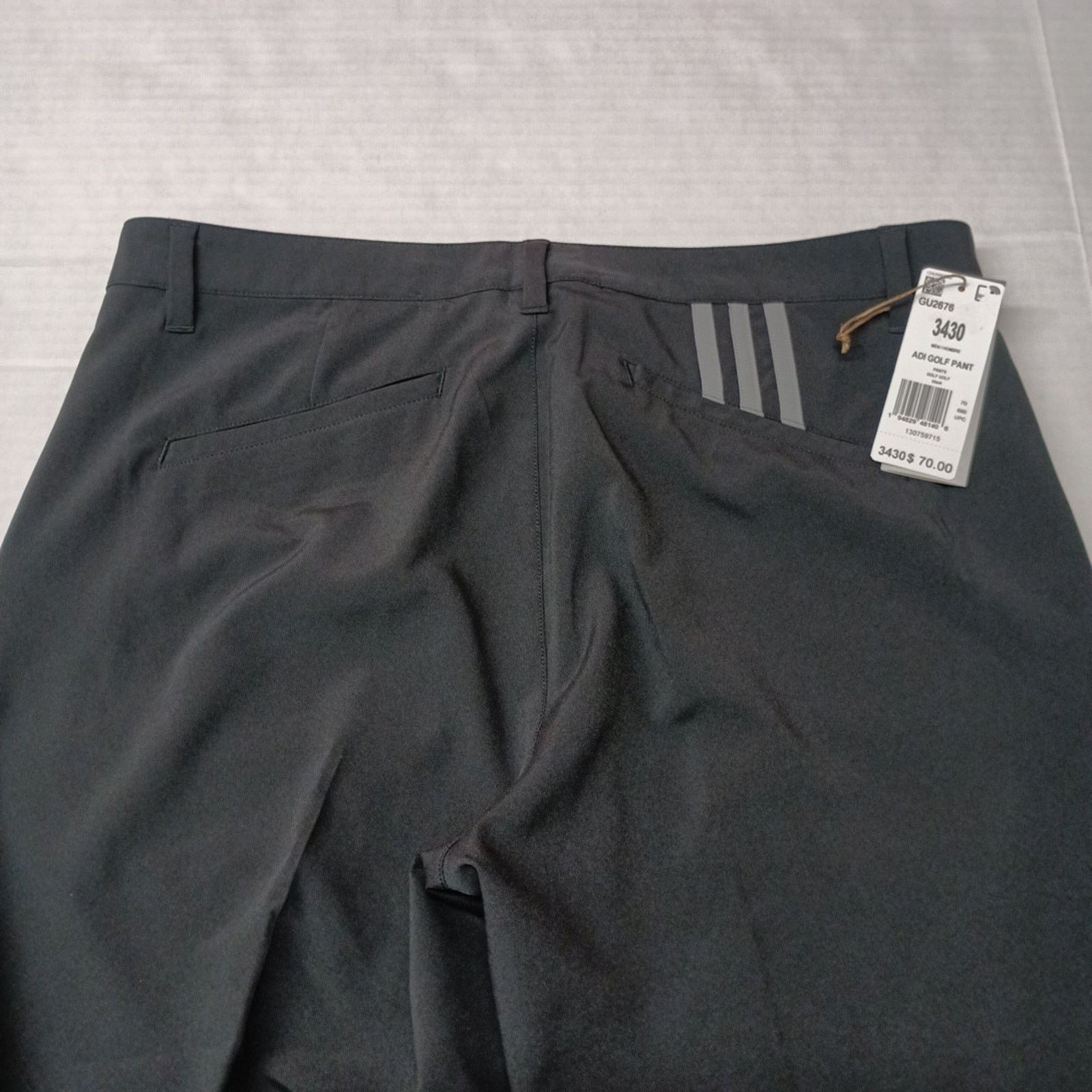 Adidas Adidas Golf Lightweight Pants Black Men’s Size 34x30 Size US 34 / EU 50 - 6 Thumbnail