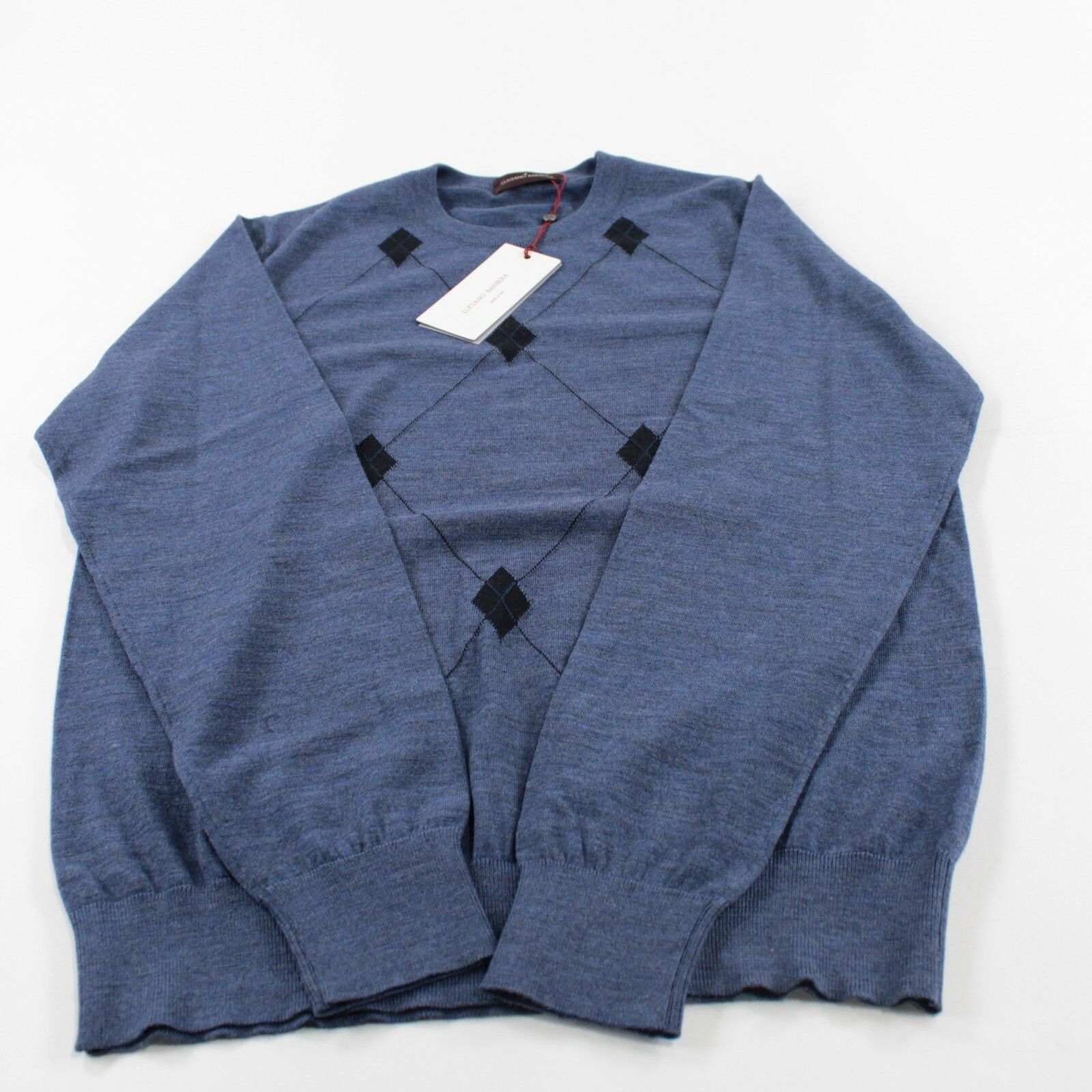 Luciano Barbera Luciano Barbera Sweater Size US S in Blue Size US S / EU 44-46 / 1 - 3 Thumbnail