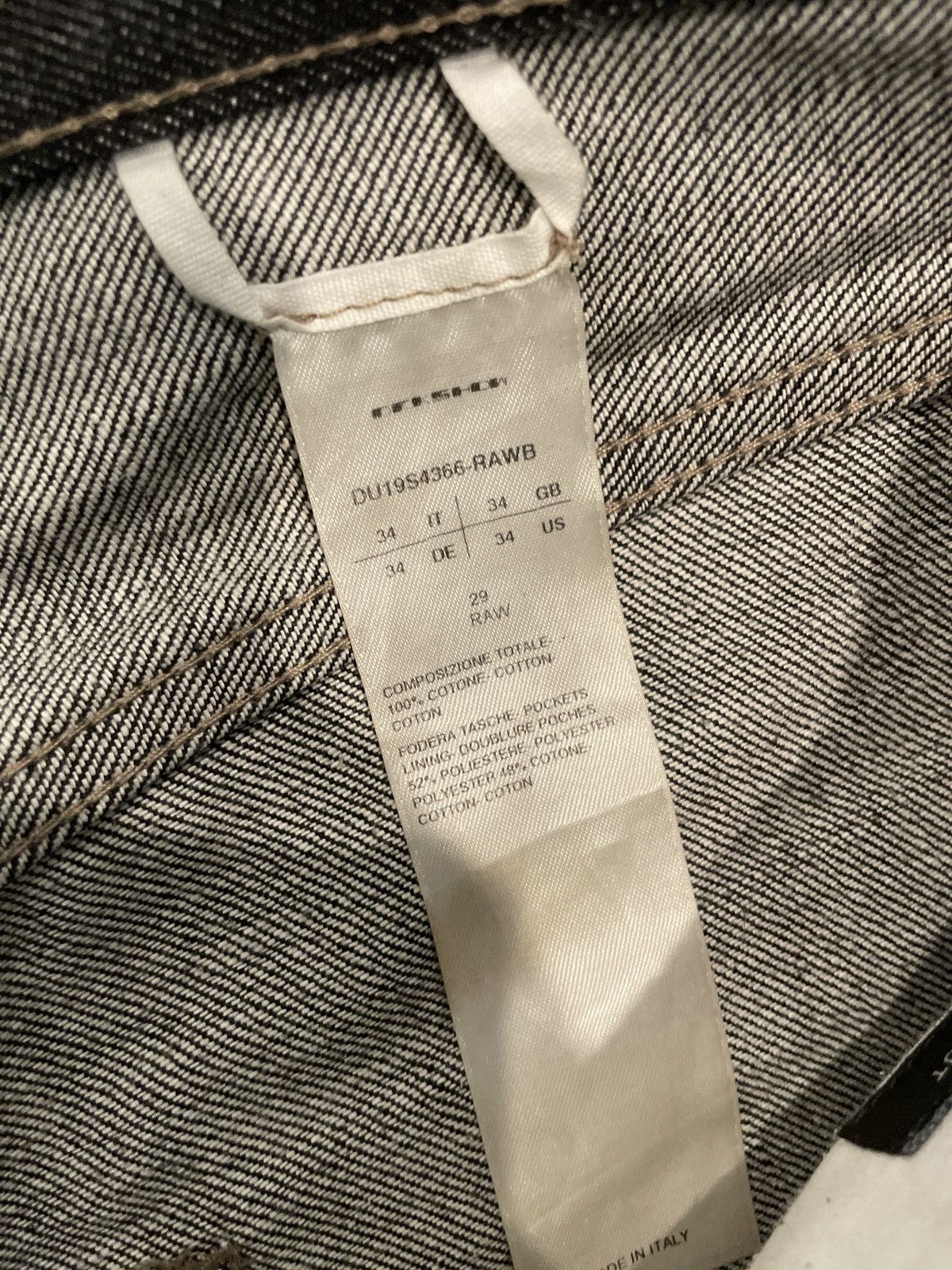 Rick Owens Drkshdw RICK OWENS DRKSHDW Size US 34 / EU 50 - 4 Thumbnail