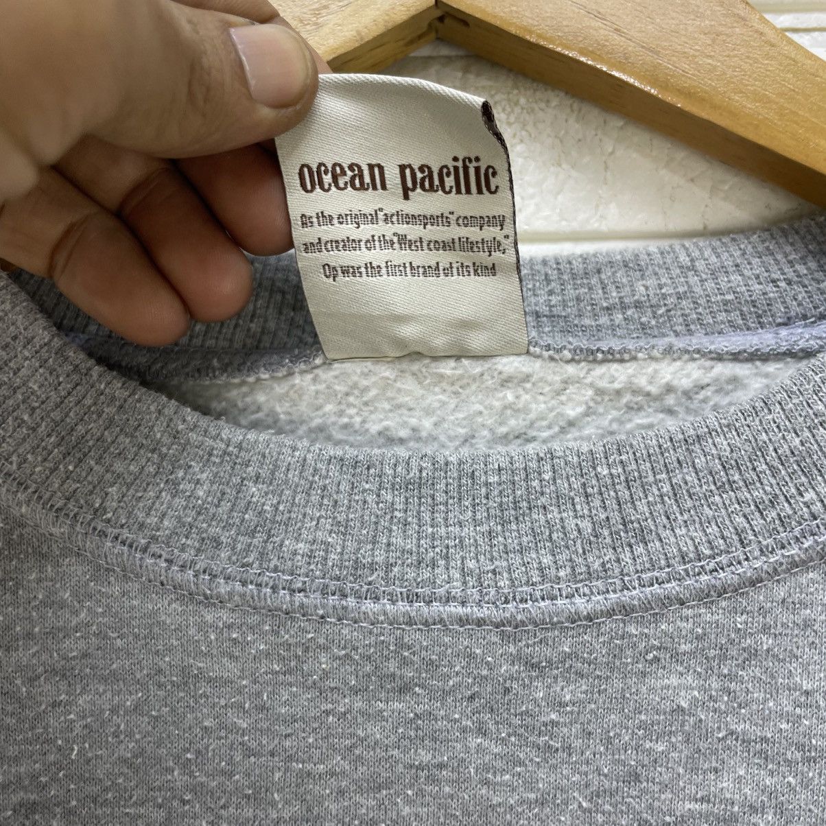 Ocean Pacific 💥 Ocean Pacific California graphic grey crewneck sweatshirt Size US M / EU 48-50 / 2 - 4 Thumbnail