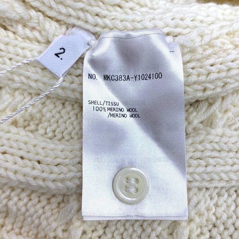 Thom Browne Thom Browne size2 Long sleeve knit sweater coat Size US M / EU 48-50 / 2 - 7 Thumbnail