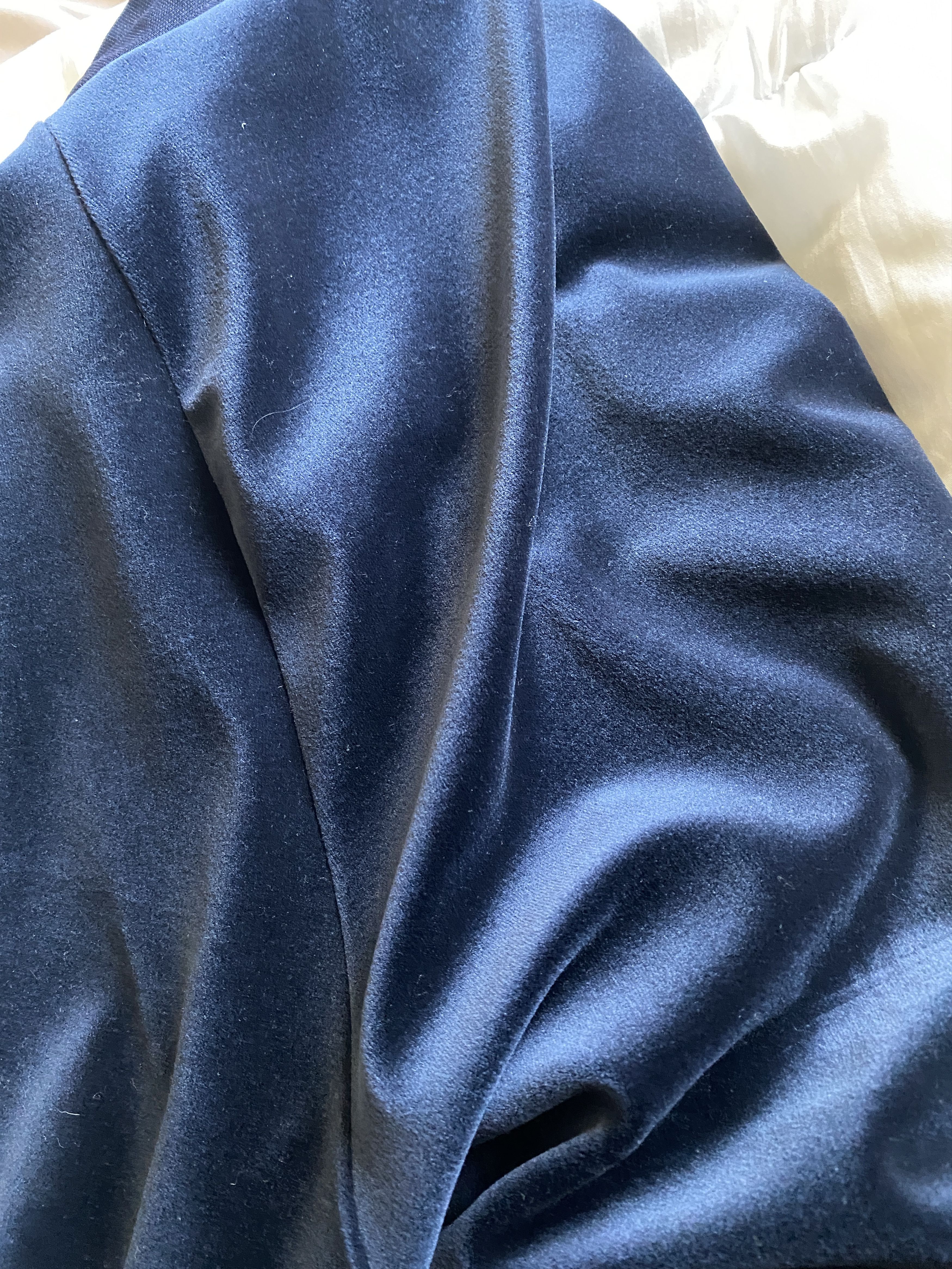 Nike Dark Blue Velour Joggers Size US 30 / EU 46 - 2 Thumbnail