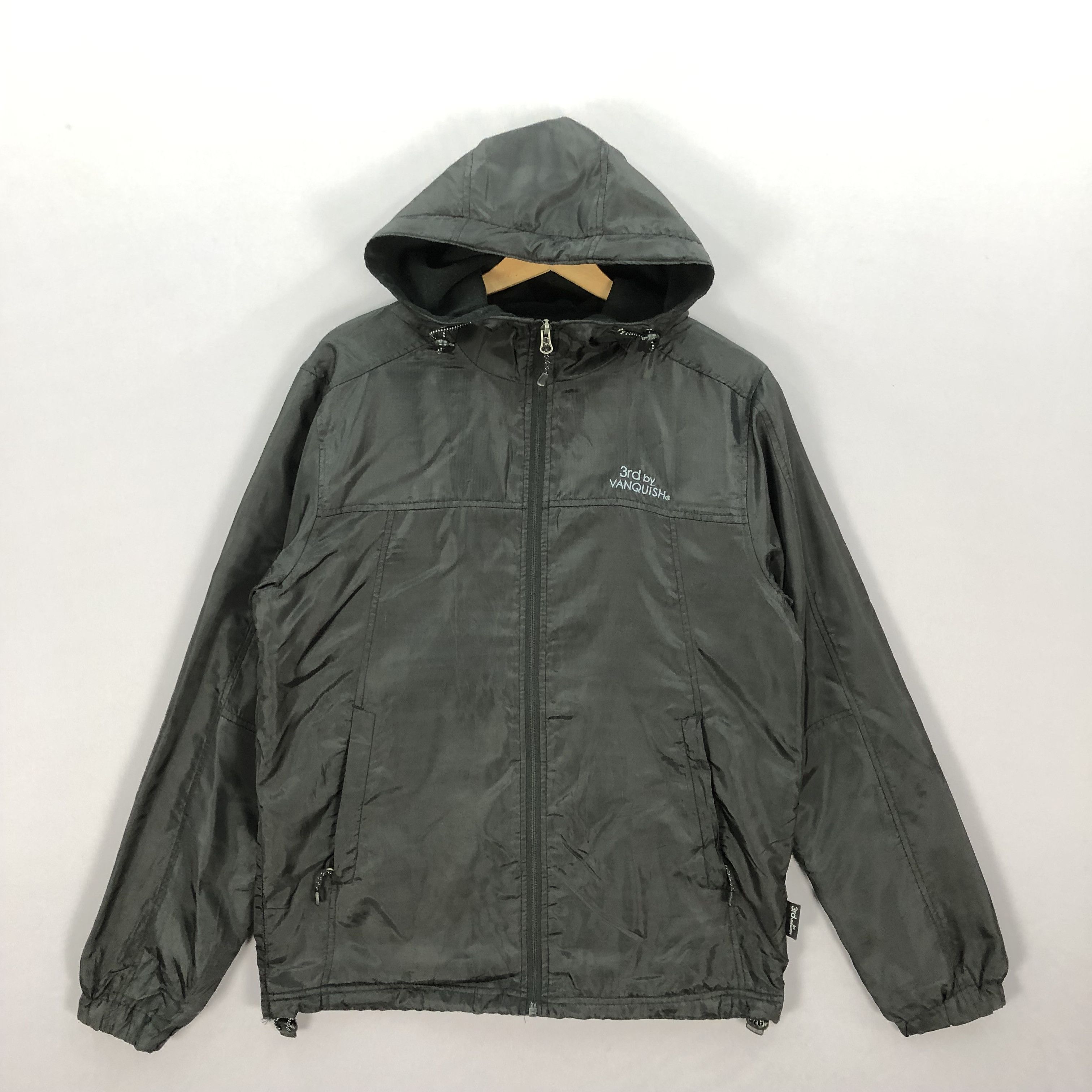Japanese Brand Vintage 3rd by Vanquish Windbreaker Fleece Zipper Jacket Size US M / EU 48-50 / 2 - 2 Thumbnail
