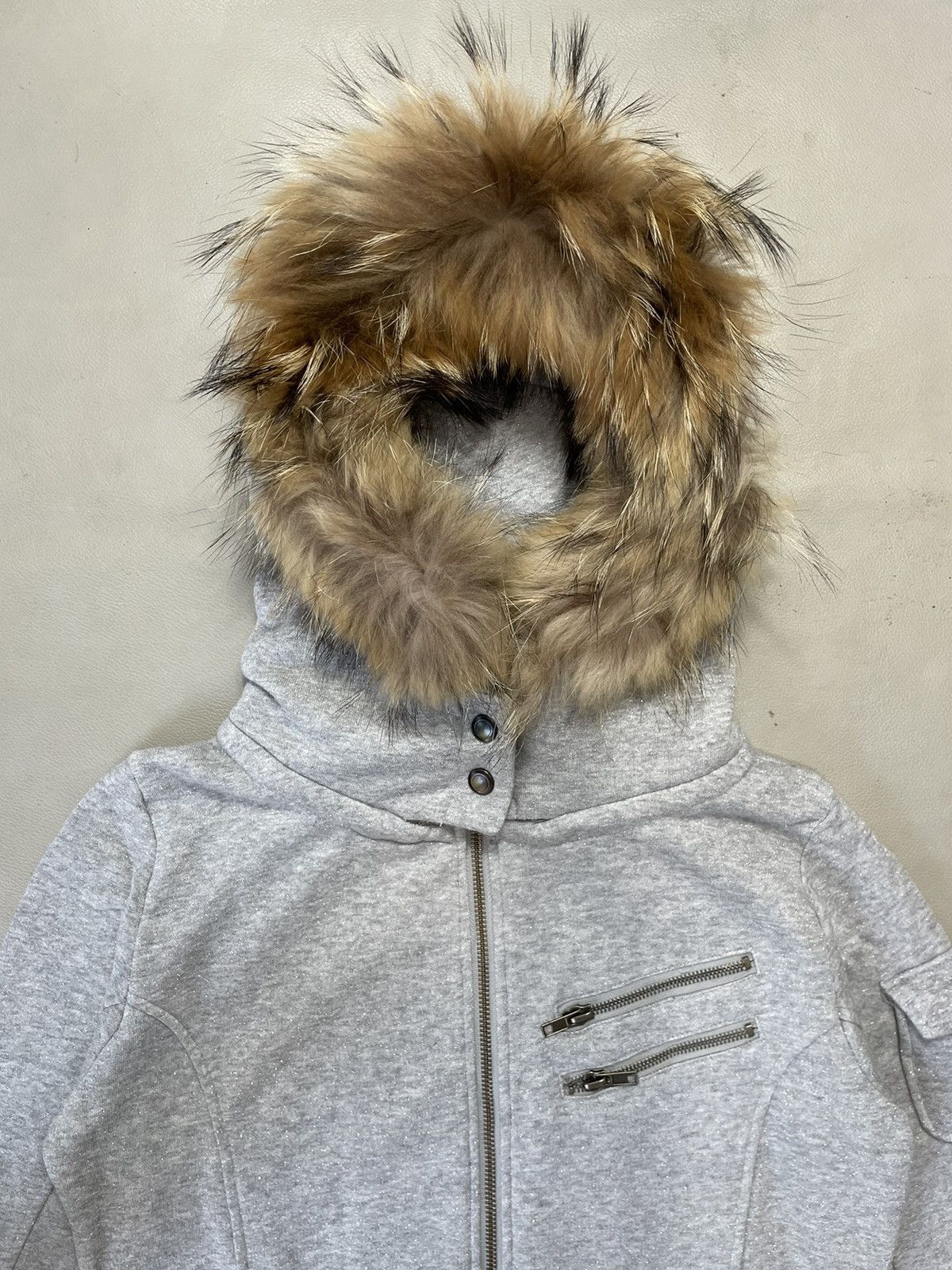 00s y2k fur zip hoodie gimmick lgb 短丈 Amazon.com: Hesaco Y2k Zip Up Hoodie Fur Hooded Jacket