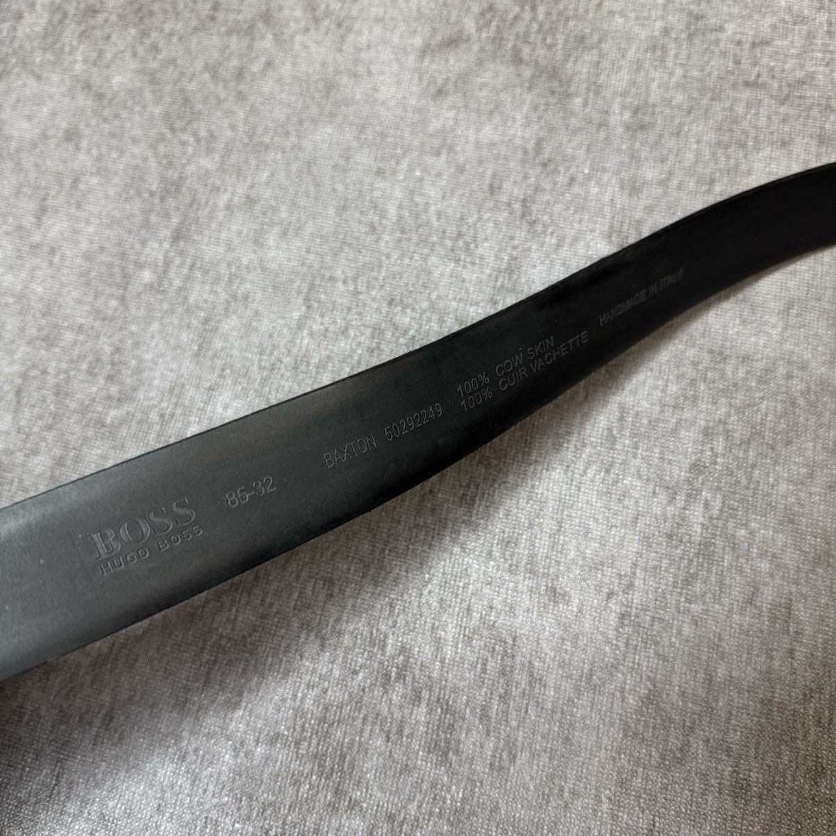 Hugo Boss Hugo Boss Leather Belt Size 32 - 4 Thumbnail