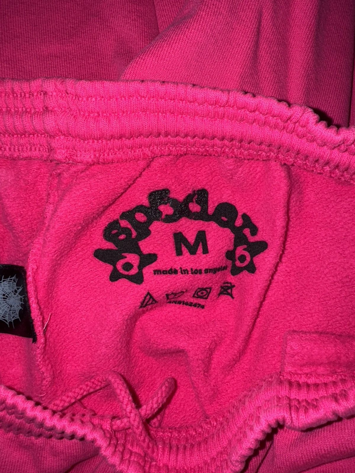 Sp5der Sp5der Pink Legacy Sweatpants - Size Medium Size US 32 / EU 48 - 8 Thumbnail