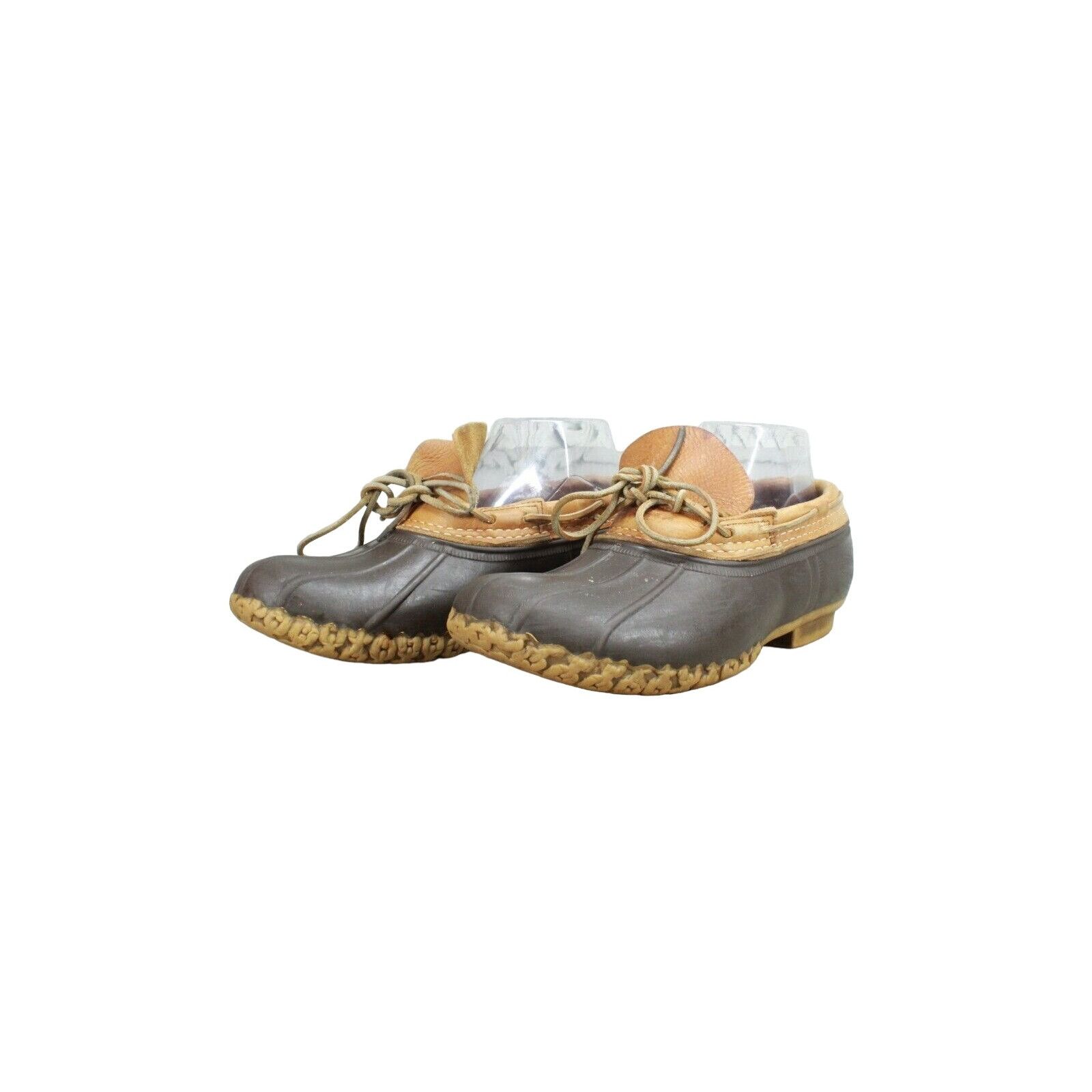 Leather LL Bean Womens Leather Moc Gumshoe Low Duck Boots Size US 7 / IT 37 - 1 Thumbnail