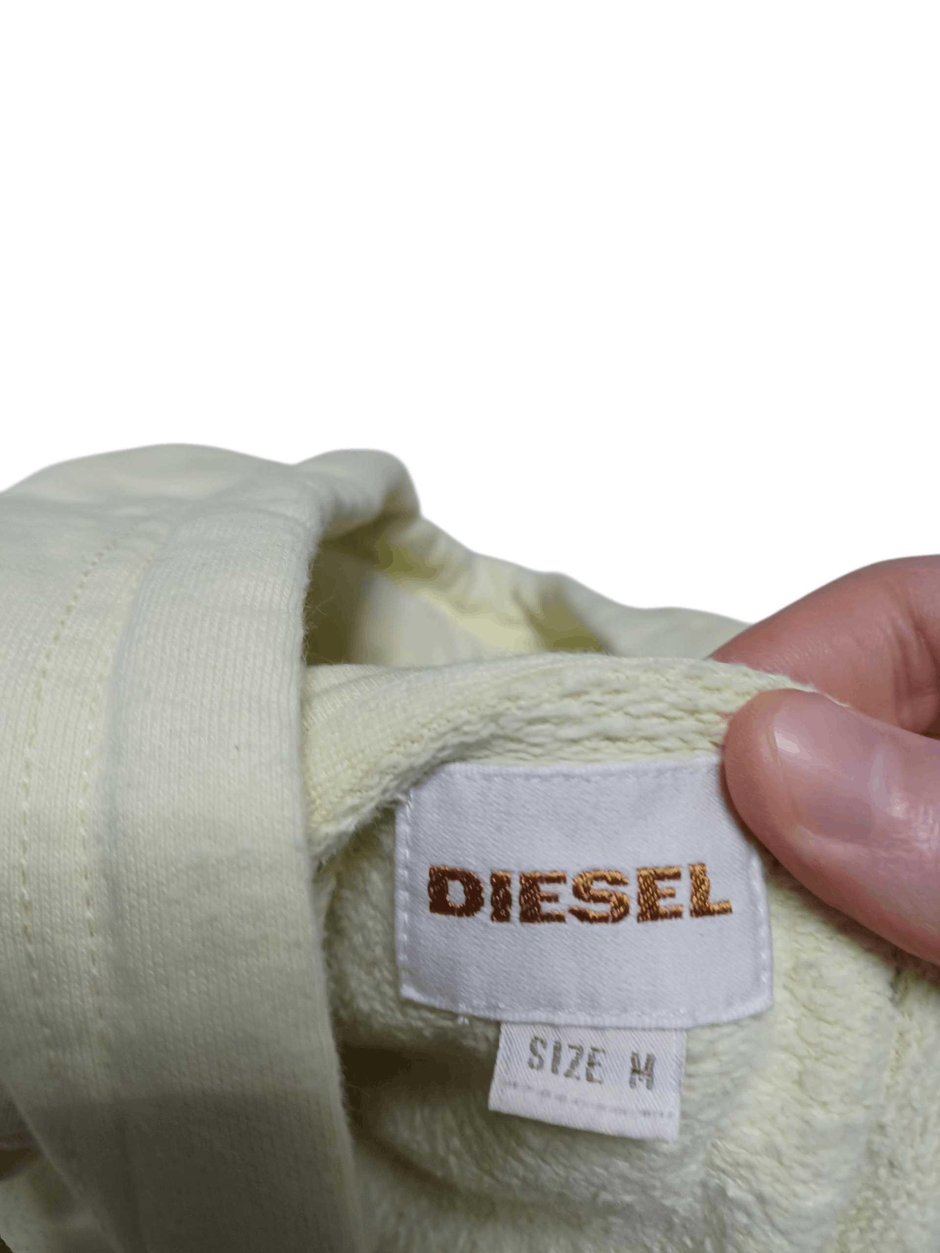 Diesel DIESEL VINTAGE BIG LOGO AVANT GARDE ZIP HOODIE Size US M / EU 48-50 / 2 - 5 Thumbnail