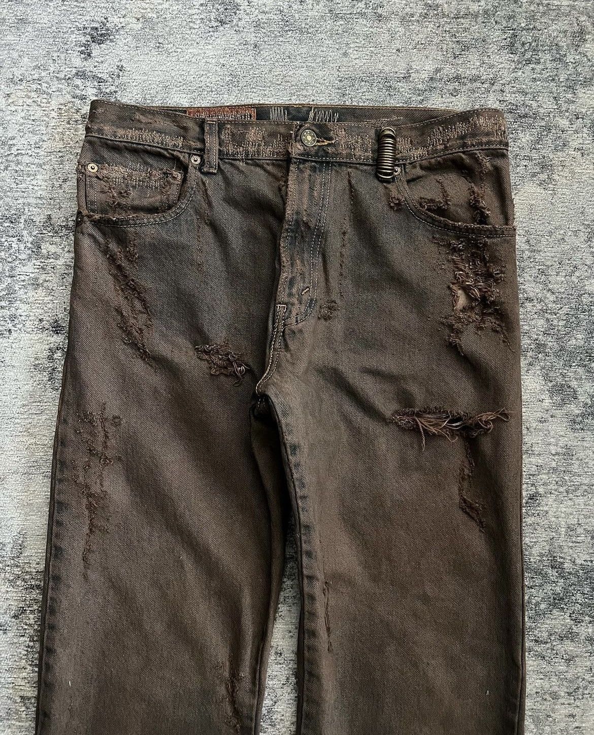 Japanese Brand × Vintage Cracstudio 1of1 custom denim Size US 34 / EU 50 - 4 Thumbnail