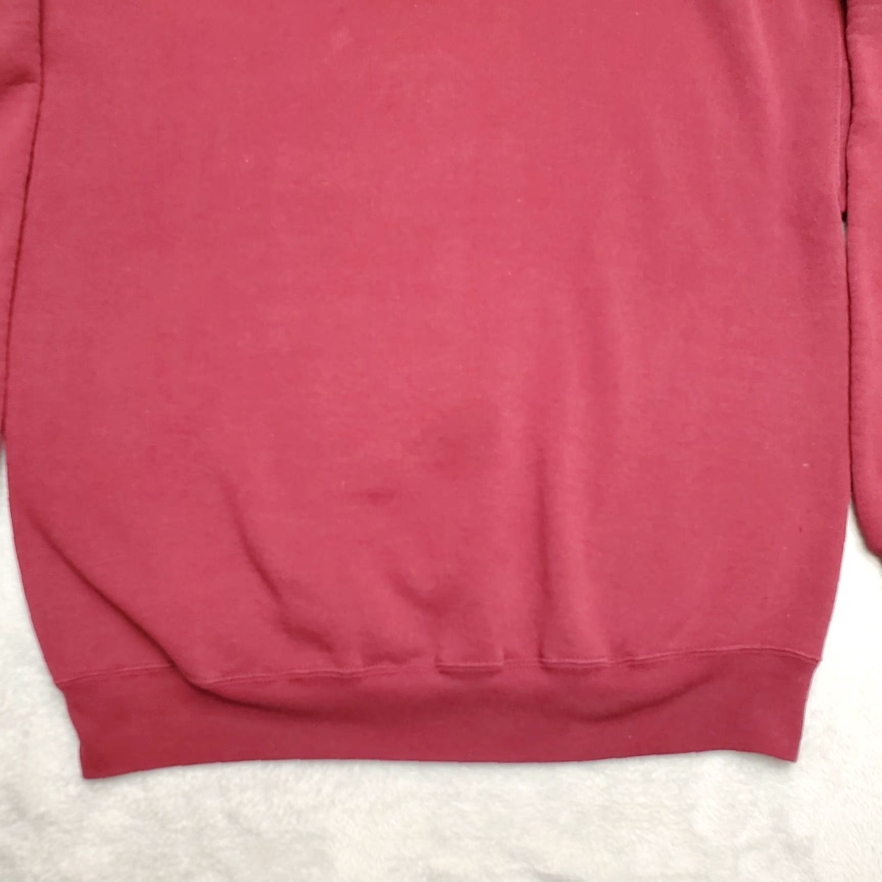 Jerzees VINTAGE Jerzees Sweatshirt Mens XL Red Pullover Crewneck NUBLEND 80s 90s USA USA Mens Regular Size XL Red Crew Neck Cotton Polyester Solid Size US XL / EU 56 / 4 - 3 Thumbnail