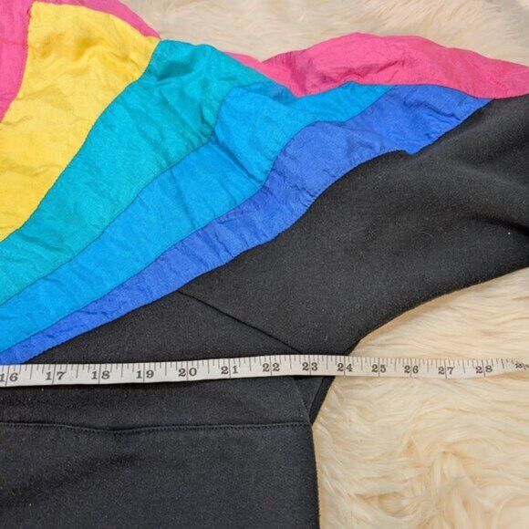 Other VTG 80's Lavon Color Block Abstract Windbreaker Women Sz L Size L / US 10 / IT 46 - 4 Thumbnail