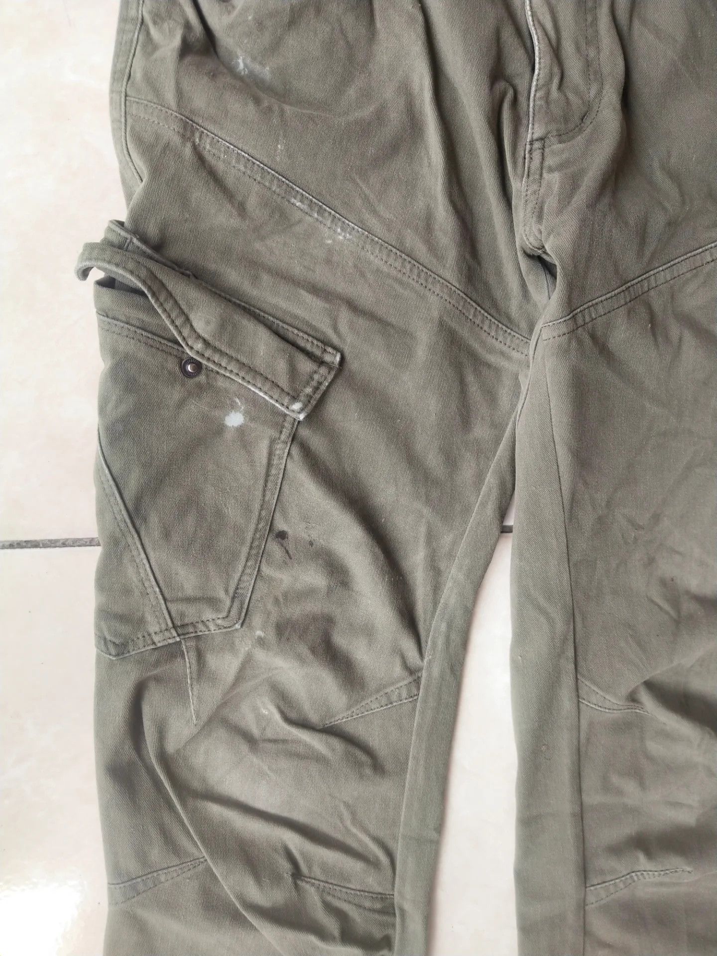 Japanese Brand FieldCore Workman Japan Aero Light Stretch Cargo Pants Size US 29 - 3 Thumbnail
