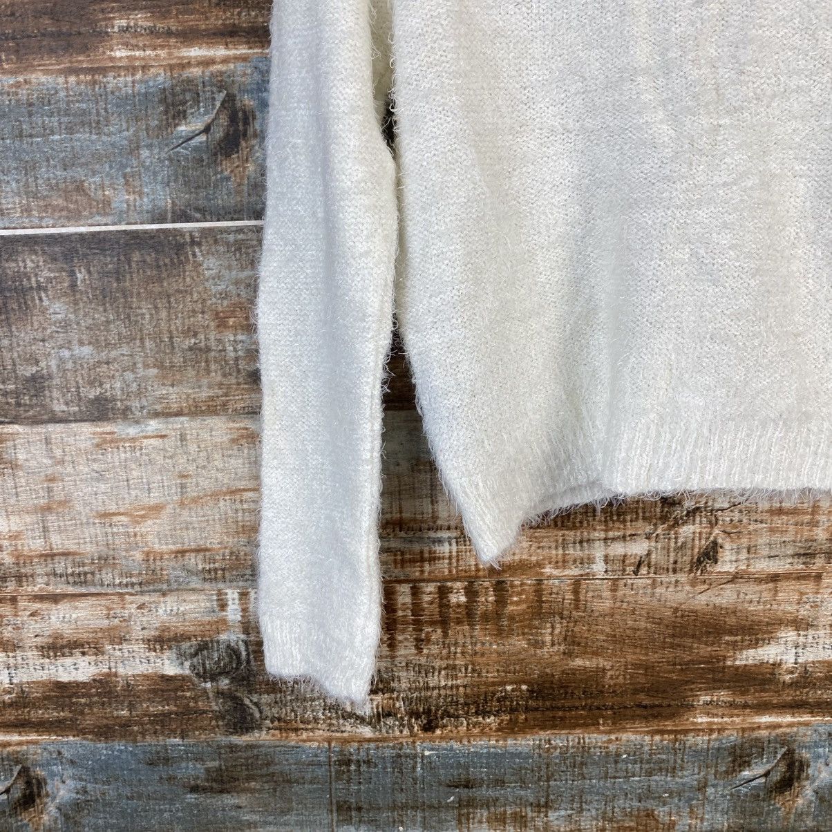 Japanese Brand DL Cecil Mcbee White Cardigan Knitwear #C1087 Size S / US 4 / IT 40 - 15 Thumbnail