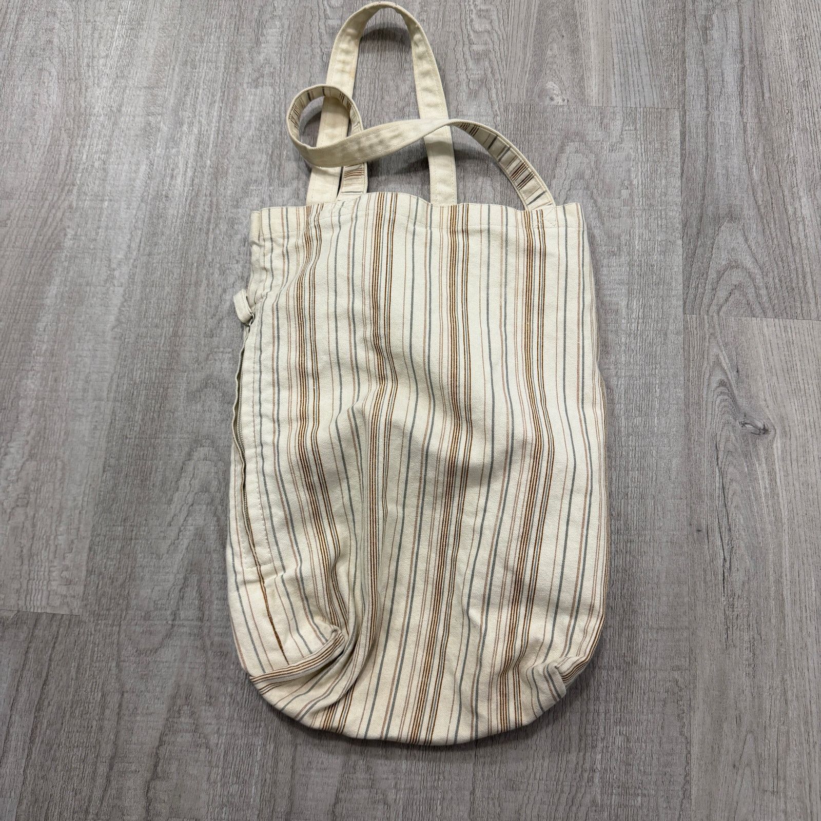 Vintage Vintage Disney Chip 'n Dale Tote Bag Striped 90s Canvas Size ONE SIZE - 7 Thumbnail