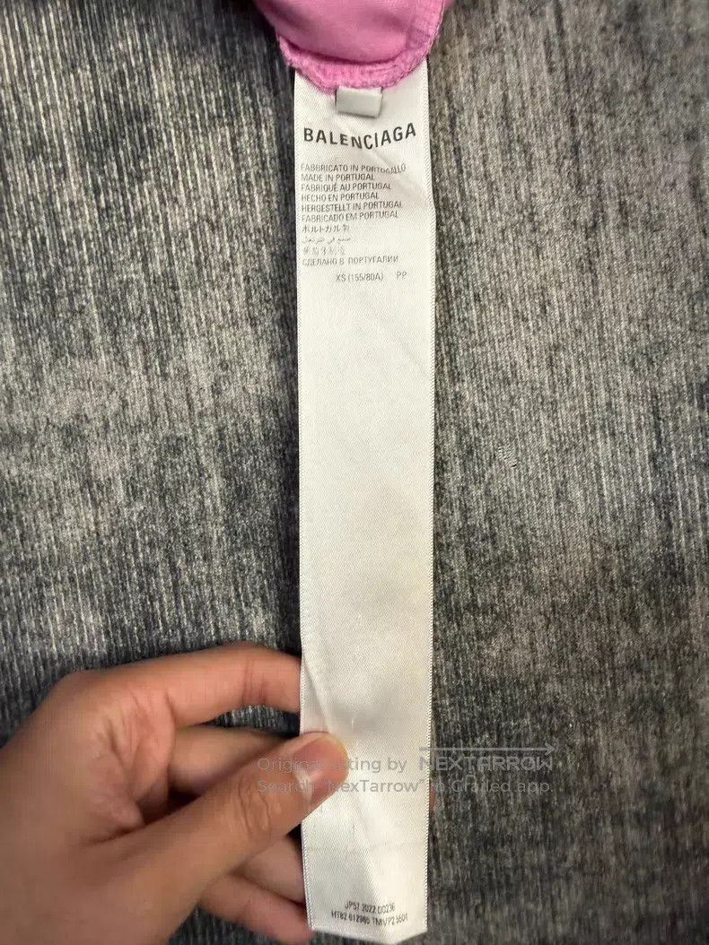 Balenciaga Balenciaga Solid Color Crystal Logo Letter Loose Fit Crew Size US XS / EU 42 / 0 - 5 Thumbnail