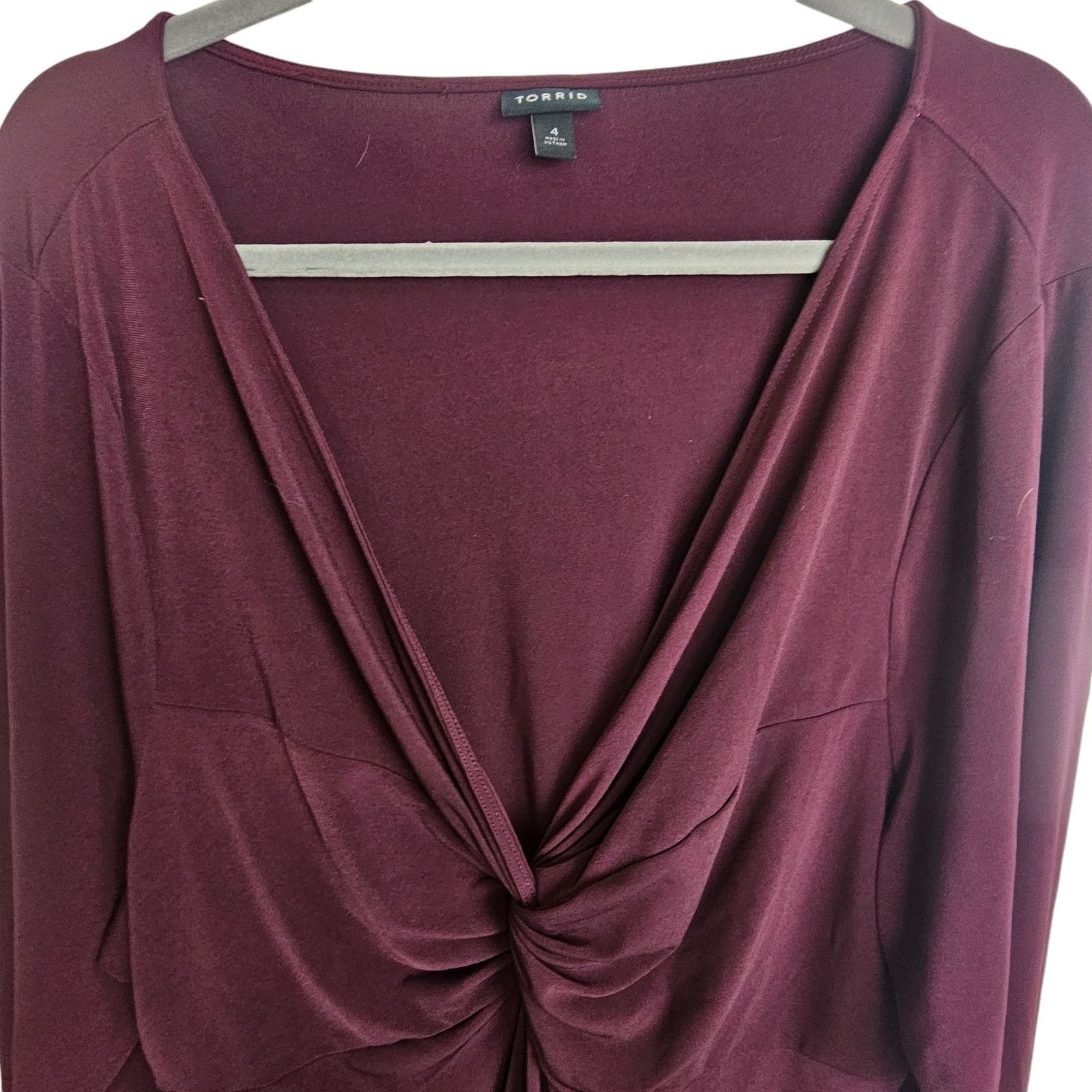Torrid Torrid Women Babydoll LS Bodysuit Size 4X Whimsigoth Stretch Size 4XL / US 24-26 - 3 Thumbnail