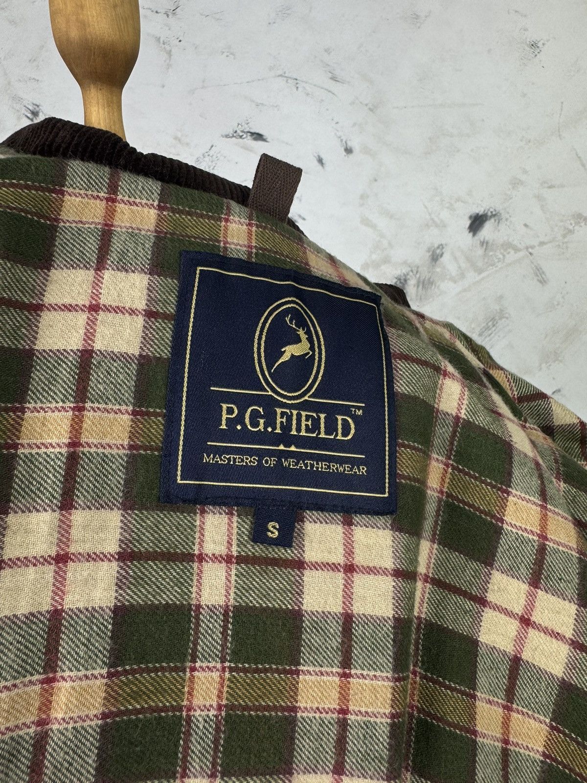 Vintage Vintage P.G. Field Long Waxed Jacket Size S - M Size US S / EU 44-46 / 1 - 9 Thumbnail