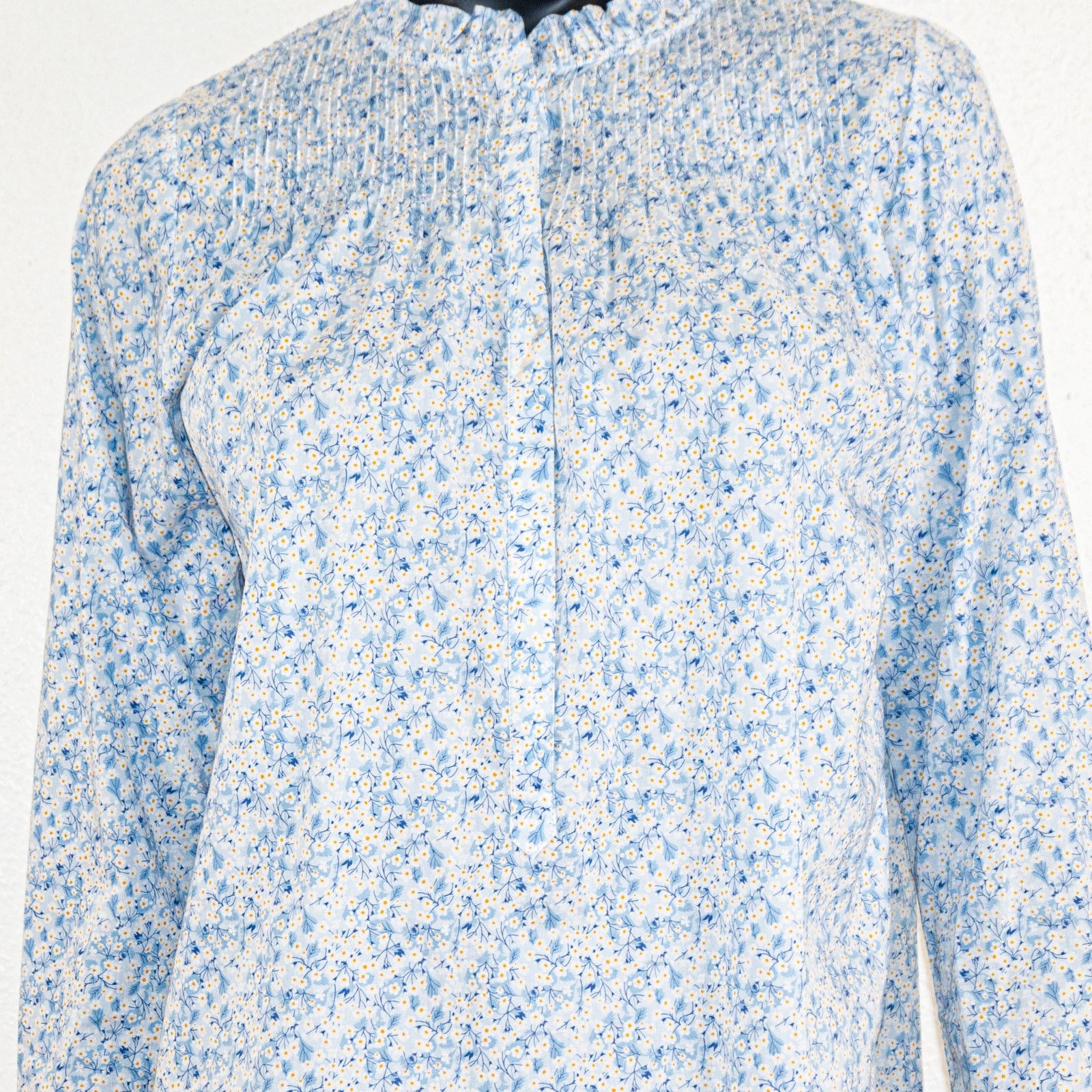 J.Crew J.Crew Liberty Fabric Cotton Popover Shirt Misti Valeria Size XS / US 0-2 / IT 36-38 - 9 Thumbnail