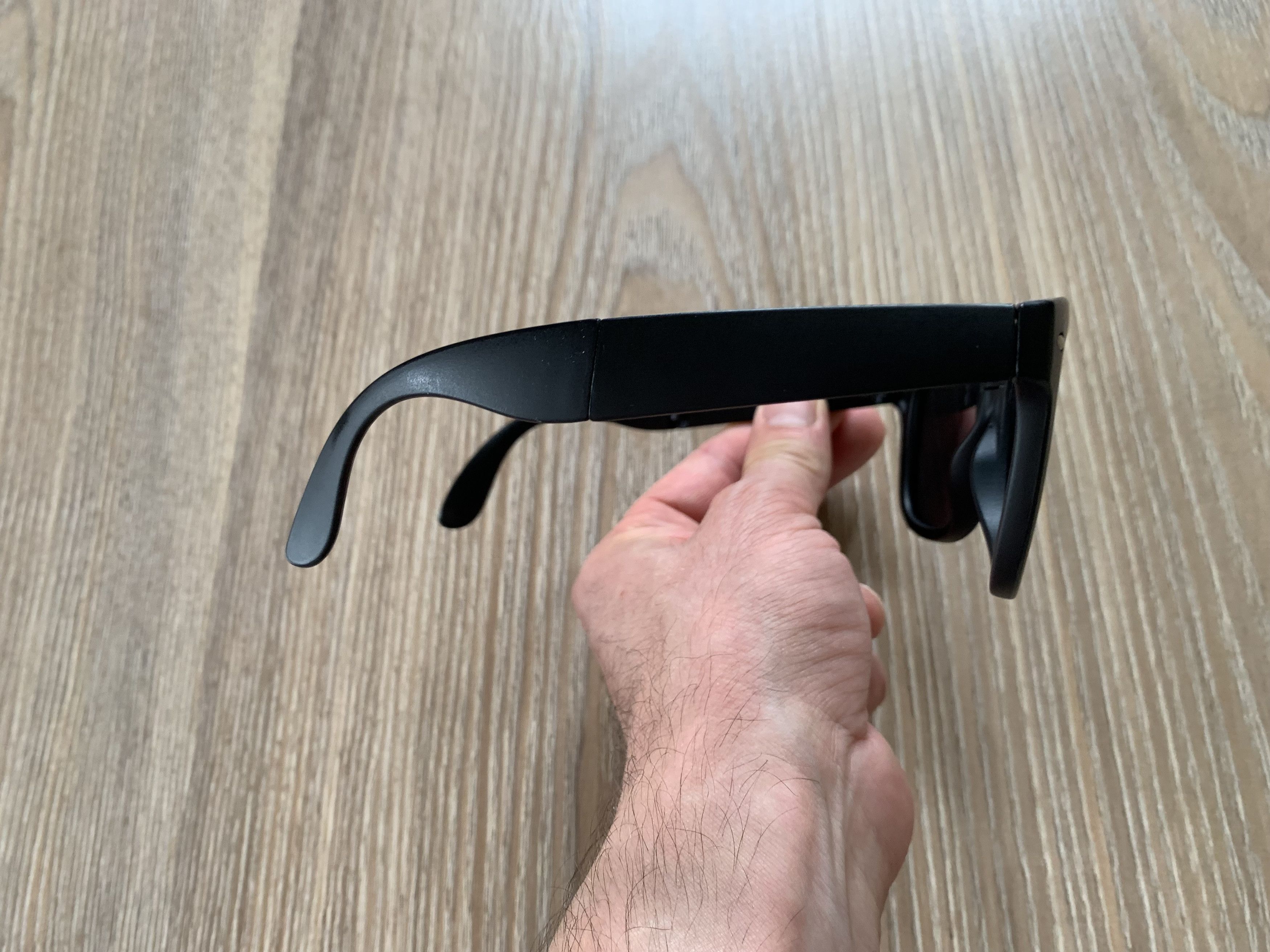 Designer Black Classic Trekking Folding Sunglasses UV Size ONE SIZE - 5 Thumbnail