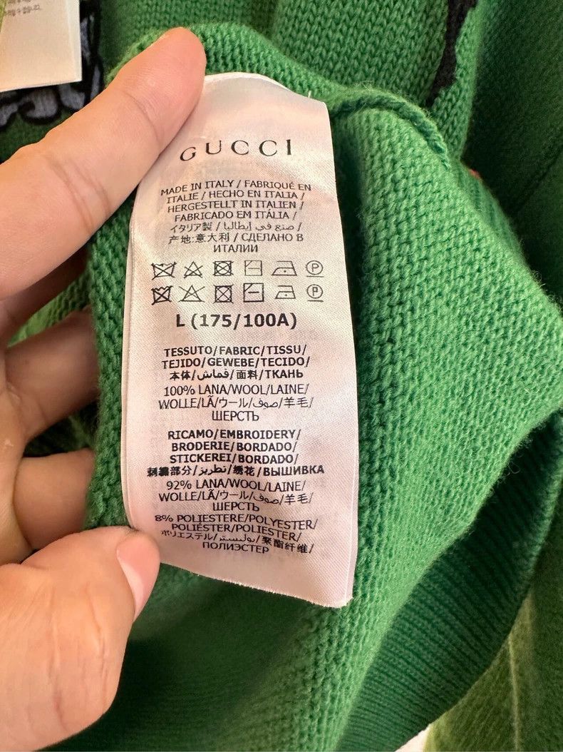 Gucci Gucci Co-branded full-print zoo pattern long-sleeved sweat Size US L / EU 52-54 / 3 - 5 Thumbnail